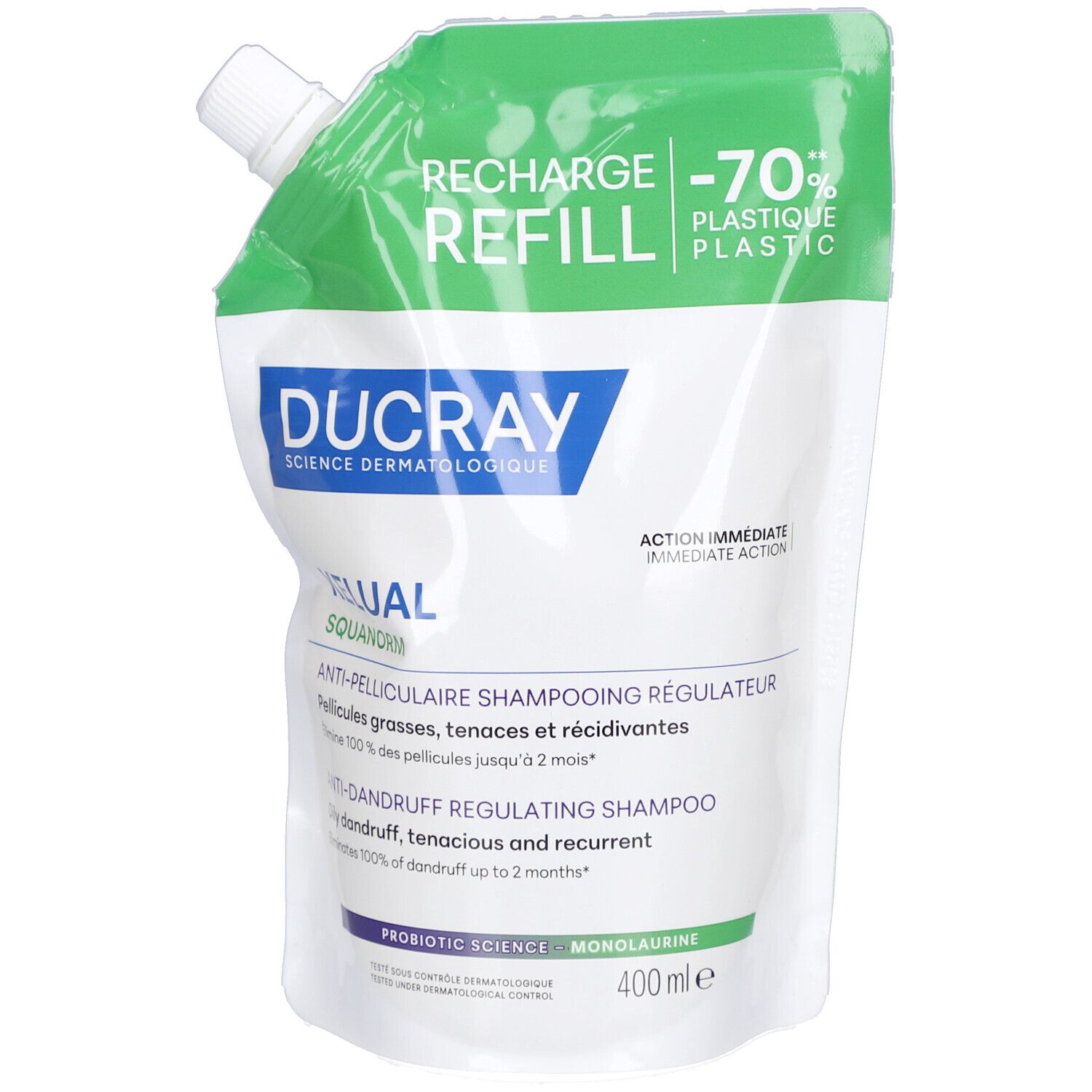 Ducray Kelual Squanorm Anti-Schuppen Shamp.fet.Ref 400 ml Shampoo