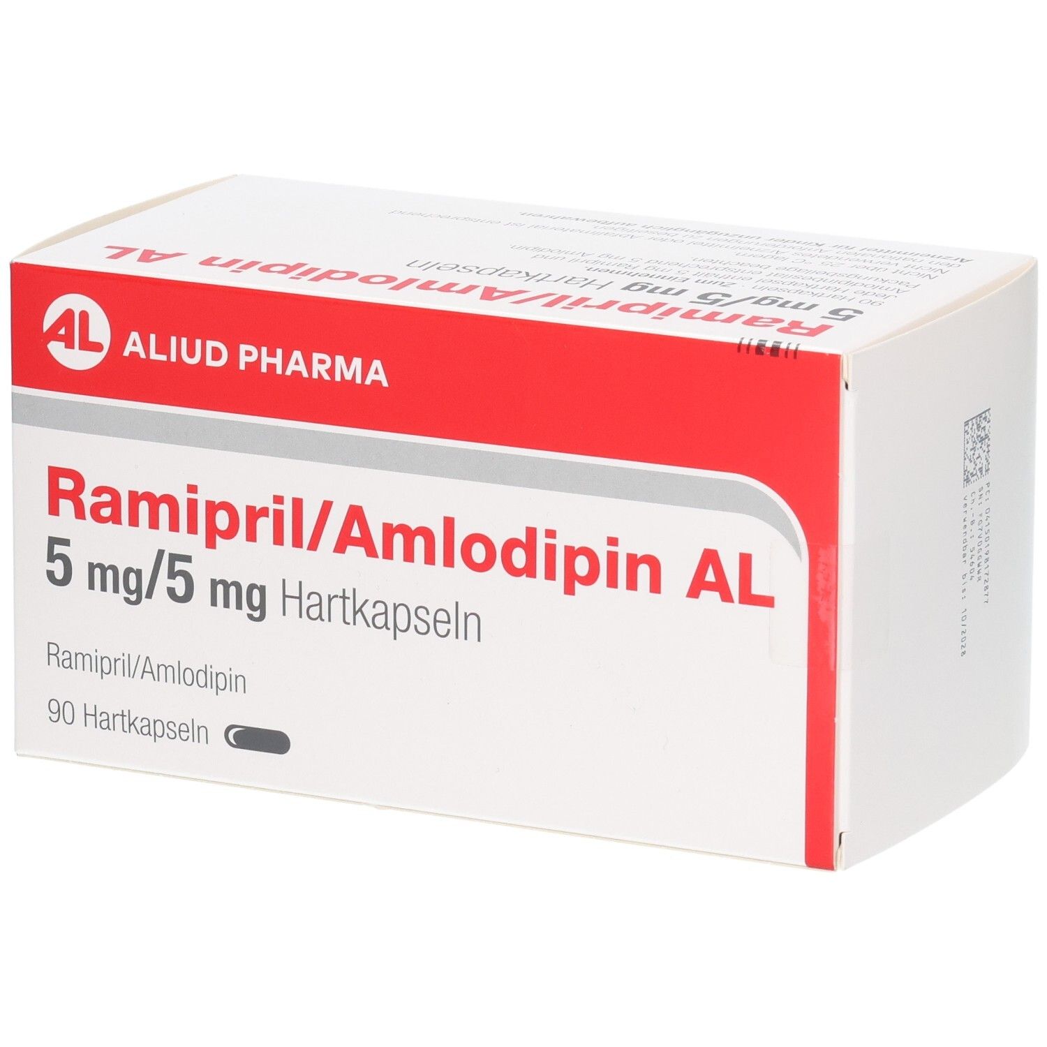 RAMIPRIL/Amlodipin AL 5 mg/5 mg Hartkapseln, 90 Stück.