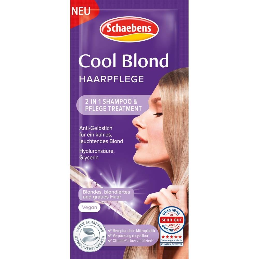 Schaebens Cool Blond Haarmaske 1 St Haarspülung