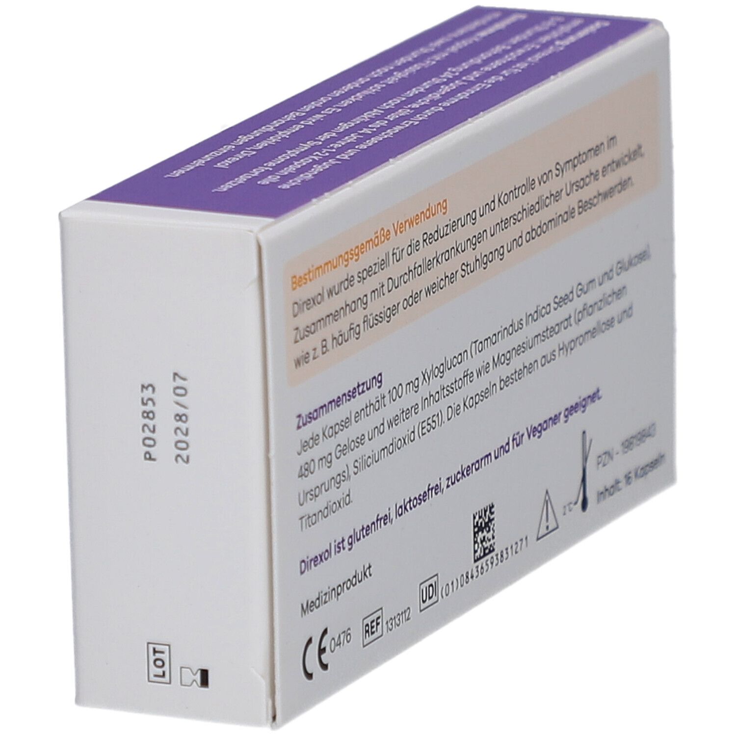 Apriwell Direxol reduziert die Symptome von Durchfall