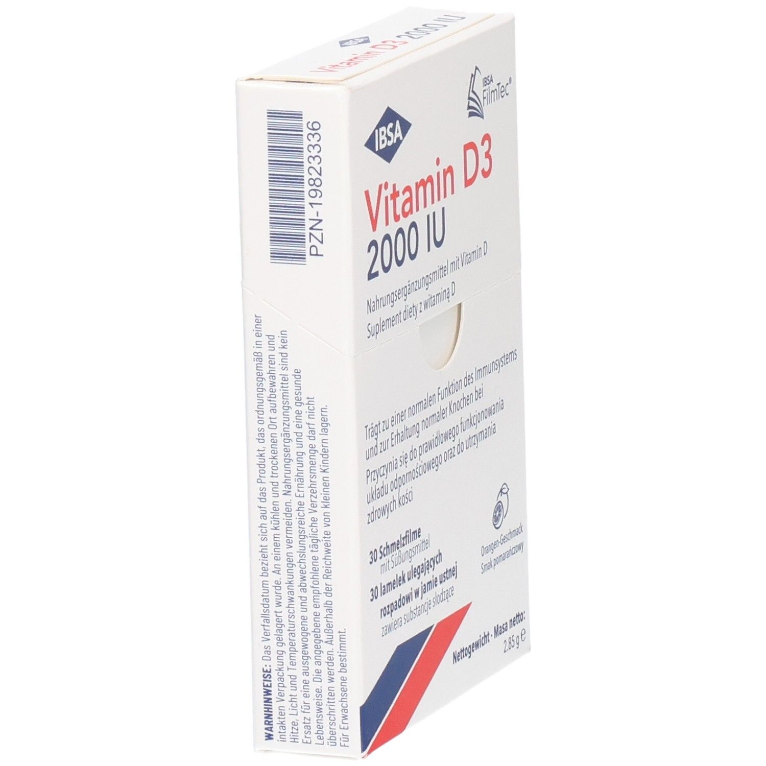 Vitamin D3 2000 I.e. Schmelzfilm 30 St