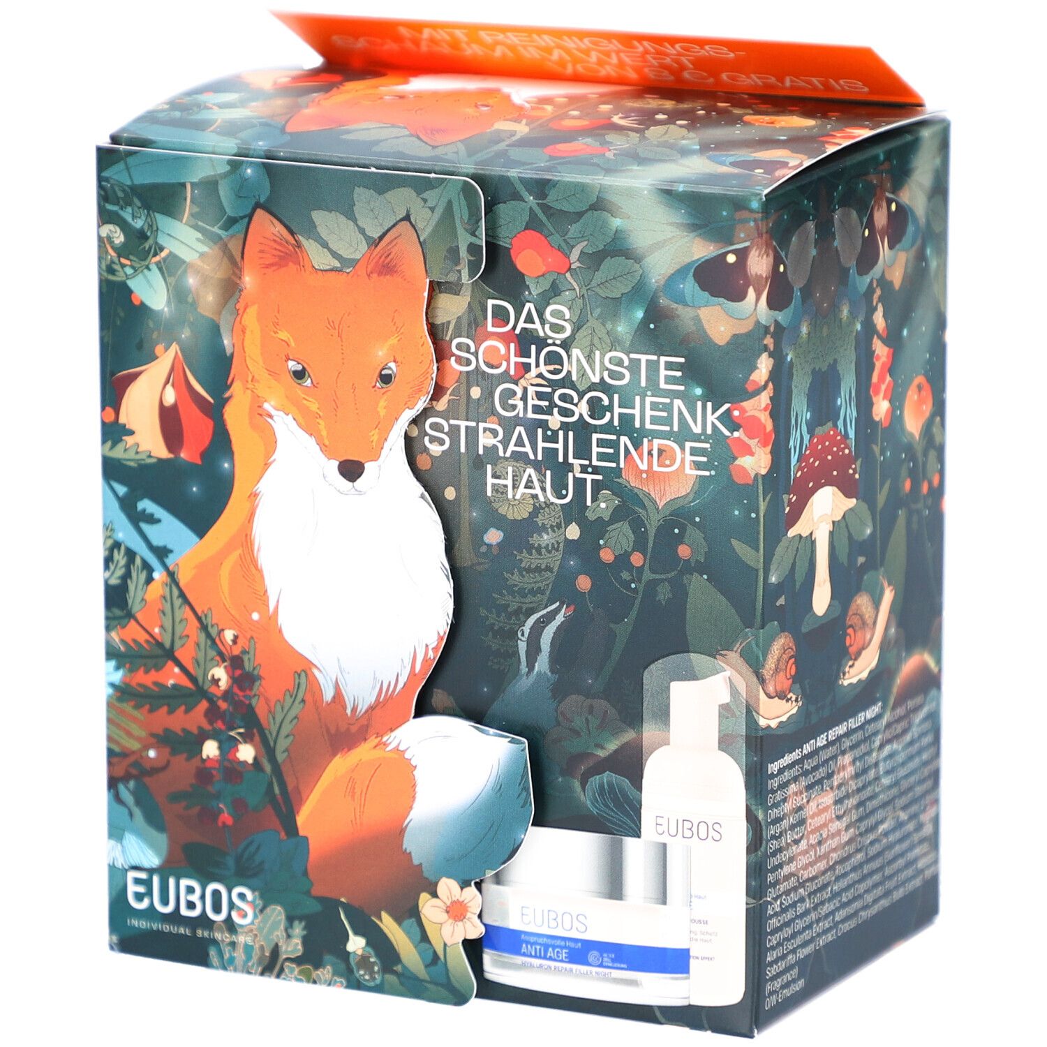 Eubos Geschenkset AA Rep.Filler Night WCC Fuchs 1 P Kombipackung