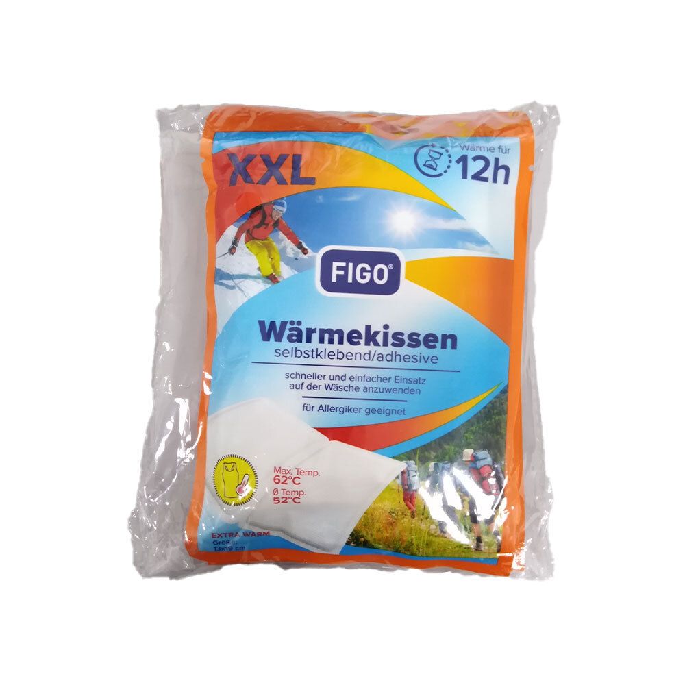 FIGO Wämekissen 12 h, selbstklebend, XXL Vorteilspack