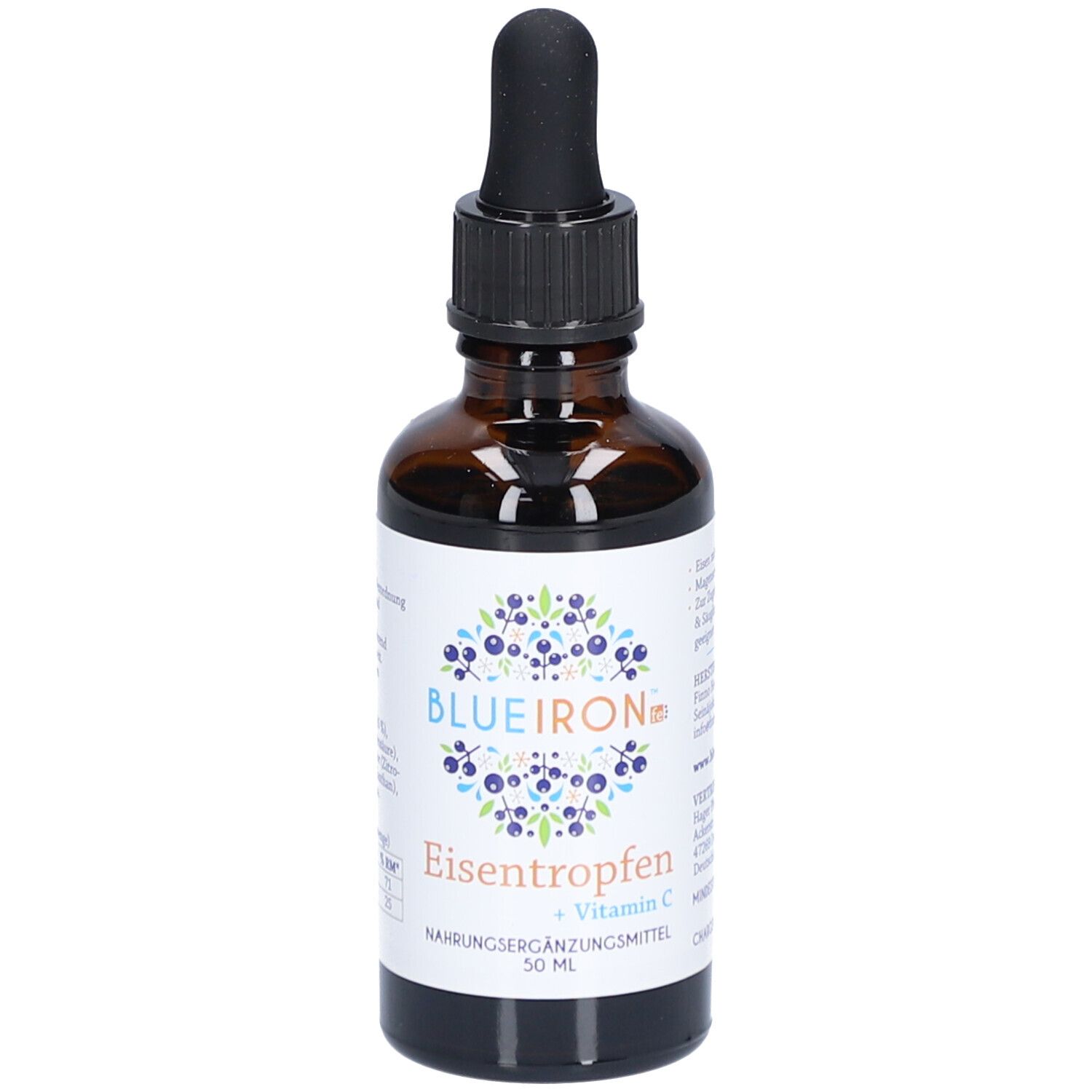 Blueiron Eisentropfen mit Vitamin C