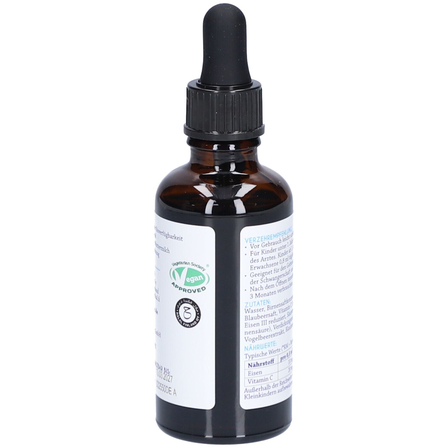 Blueiron Eisentropfen mit Vitamin C