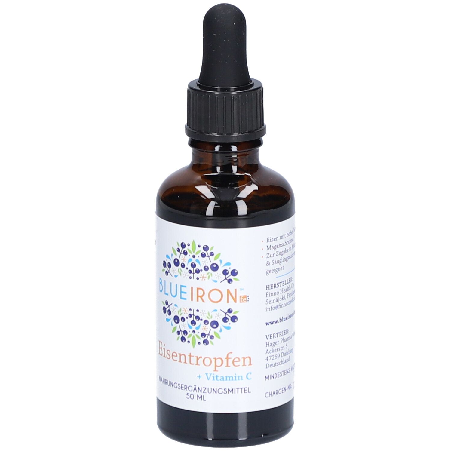 Blueiron Eisentropfen mit Vitamin C