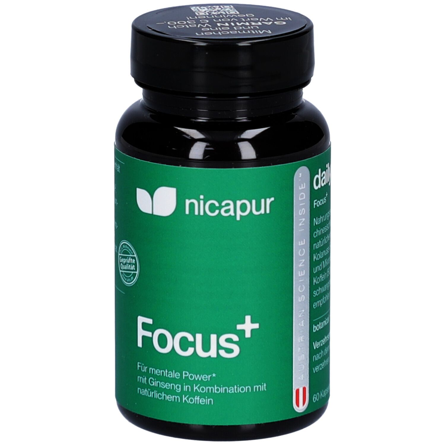 Nicapur Focus+ Kapseln 60 St