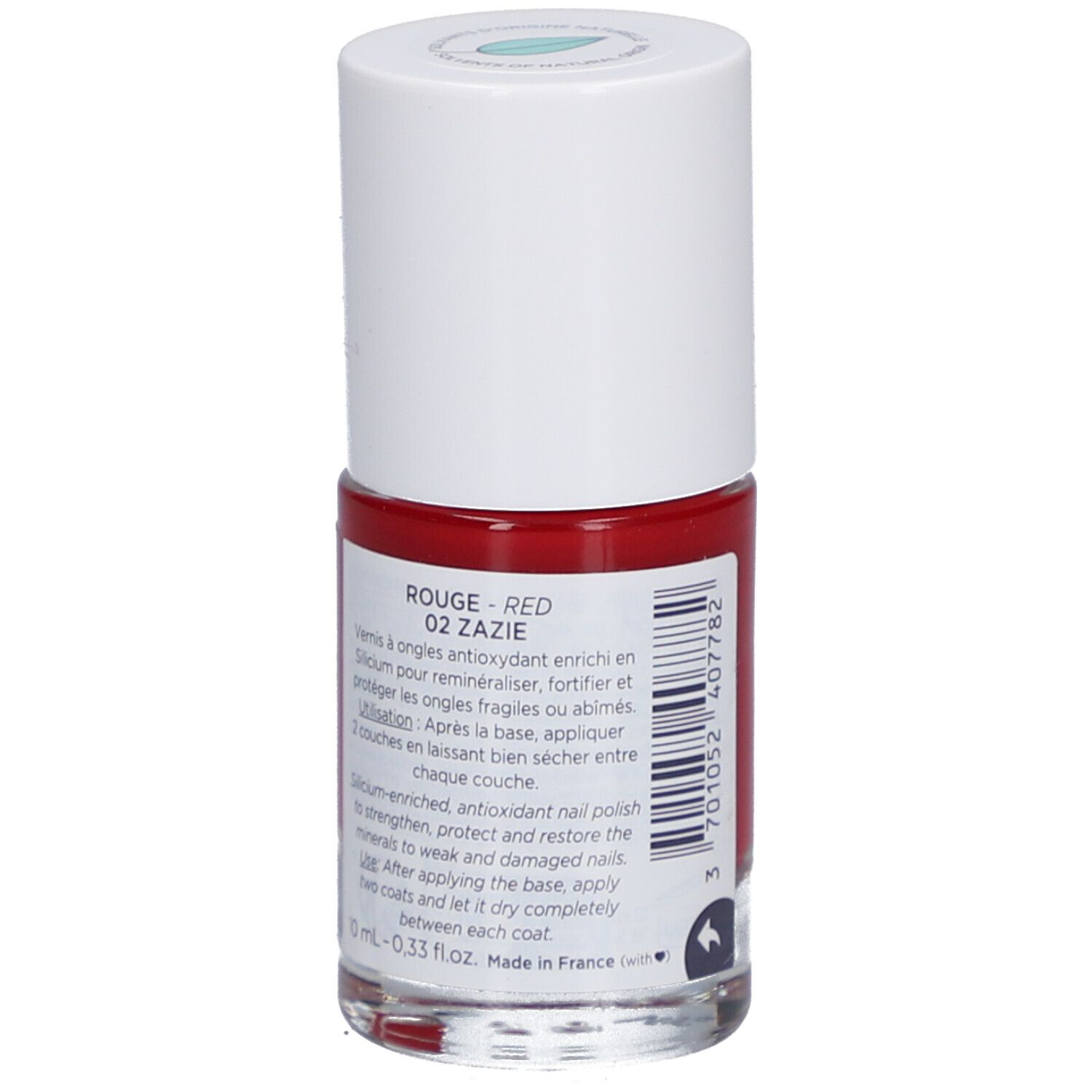 MEME® Silicium-Nagellack – Farbton 02 Rot