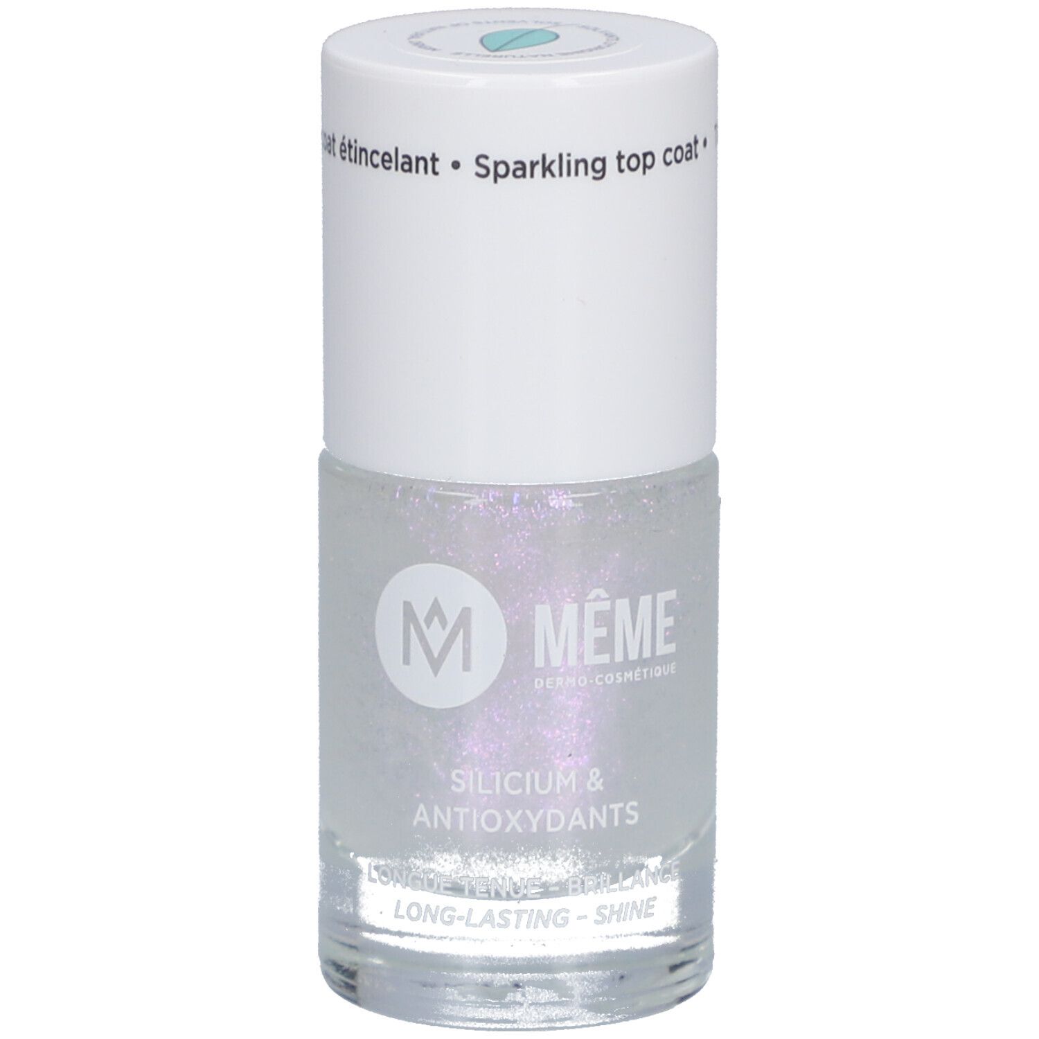 MEME® Glitzernder Silicium-Top Coat – Gel-Effekt mit Perlmuttglanz