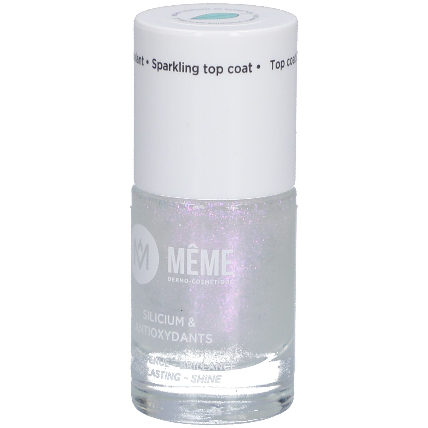 MEME® Glitzernder Silicium-Top Coat – Gel-Effekt mit Perlmuttglanz