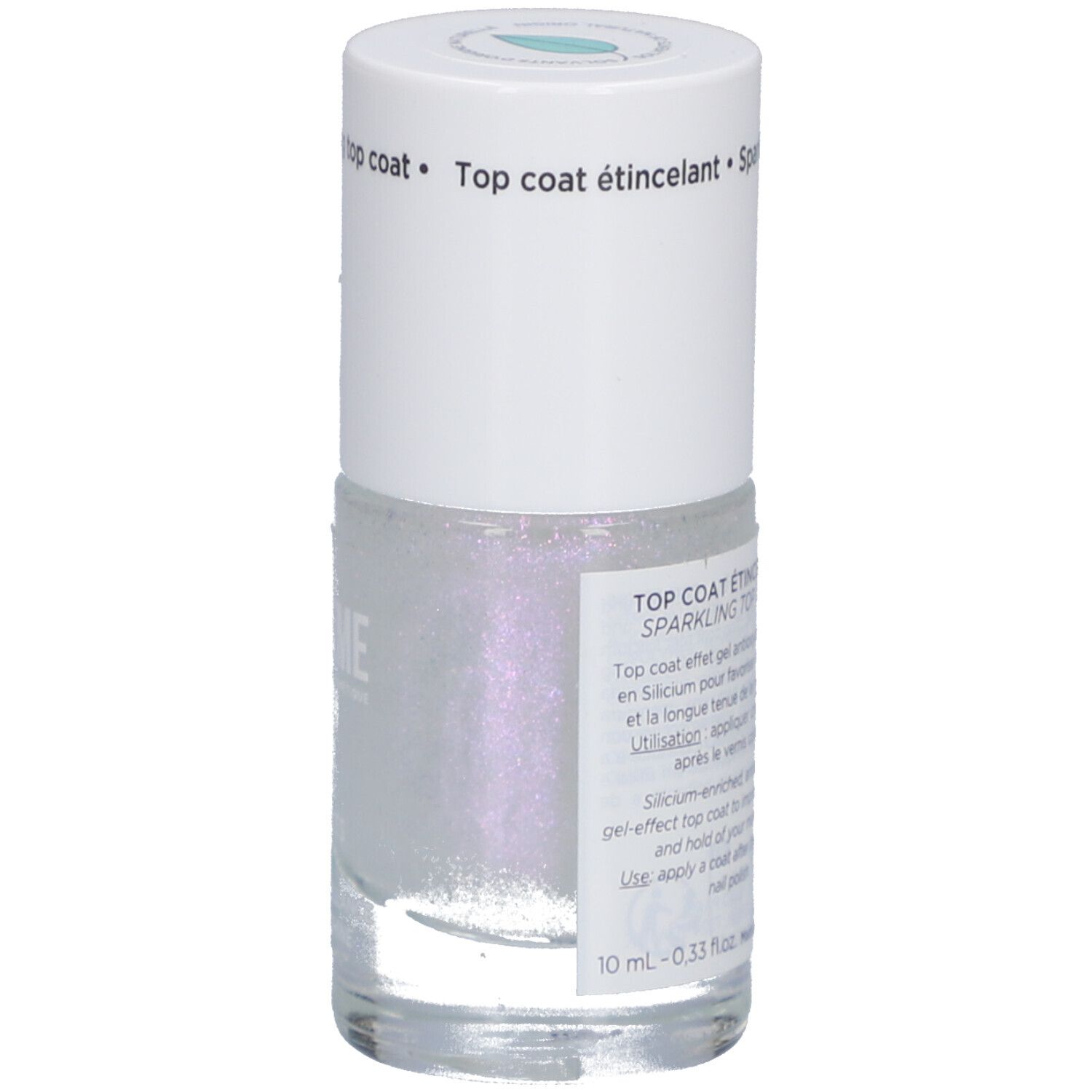 MEME® Glitzernder Silicium-Top Coat – Gel-Effekt mit Perlmuttglanz