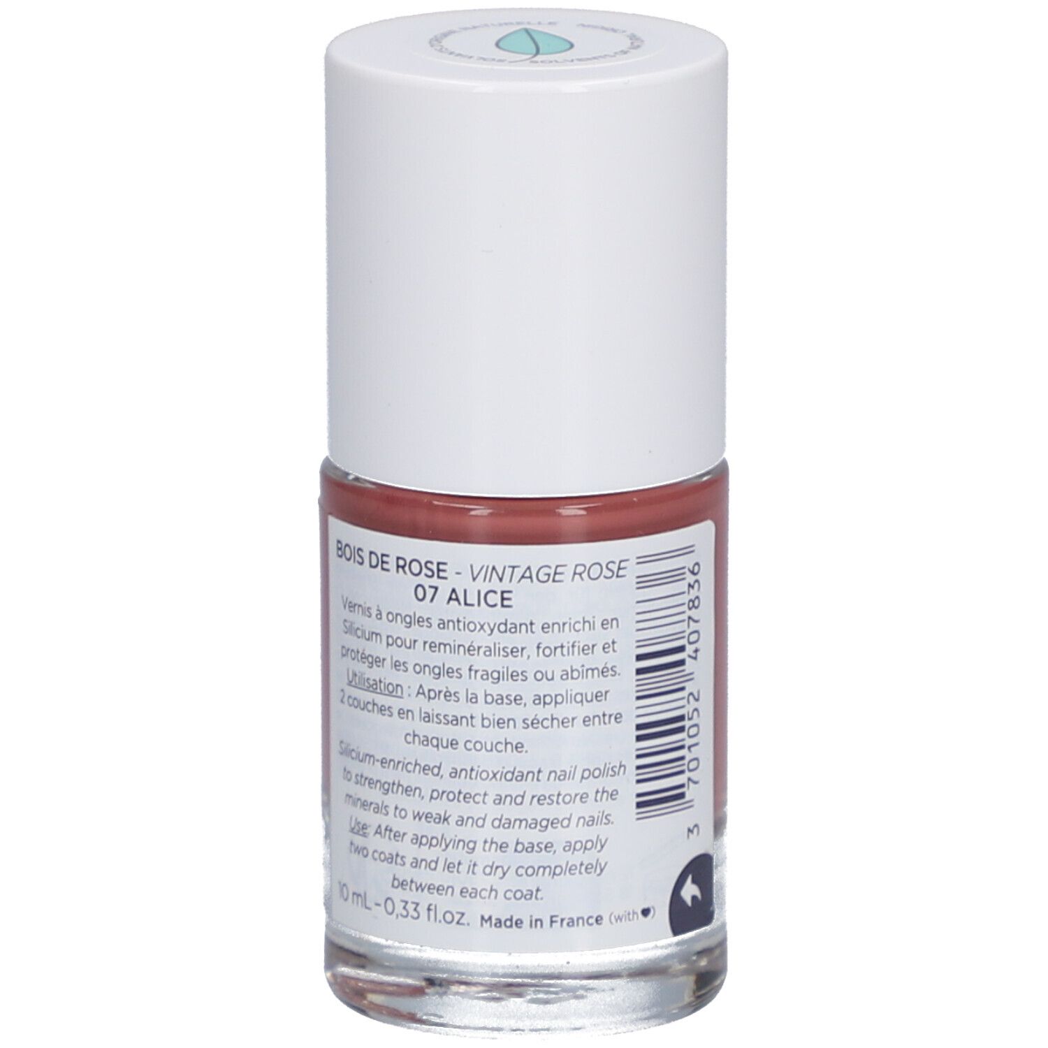 MEME® Silicium-Nagellack – Farbton 07 Rosenholz