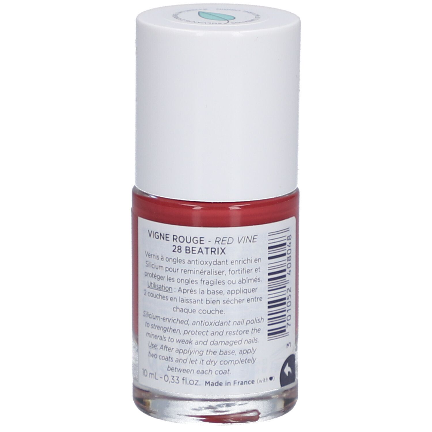 MEME® Silicium-Nagellack – Farbton 28 Weinrebenrot Beatrix