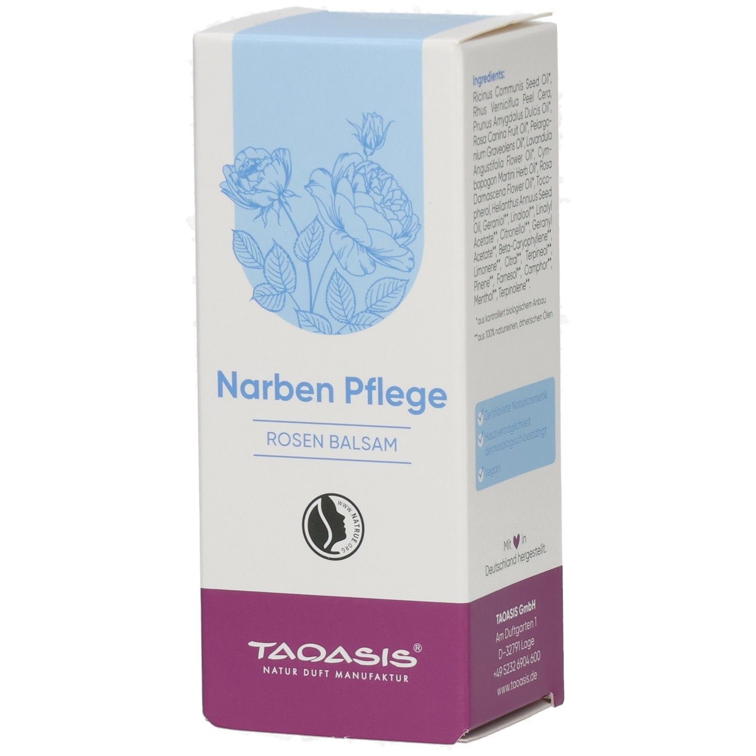 Hautwohl Rosen Narbenpflege Balsam 30 ml