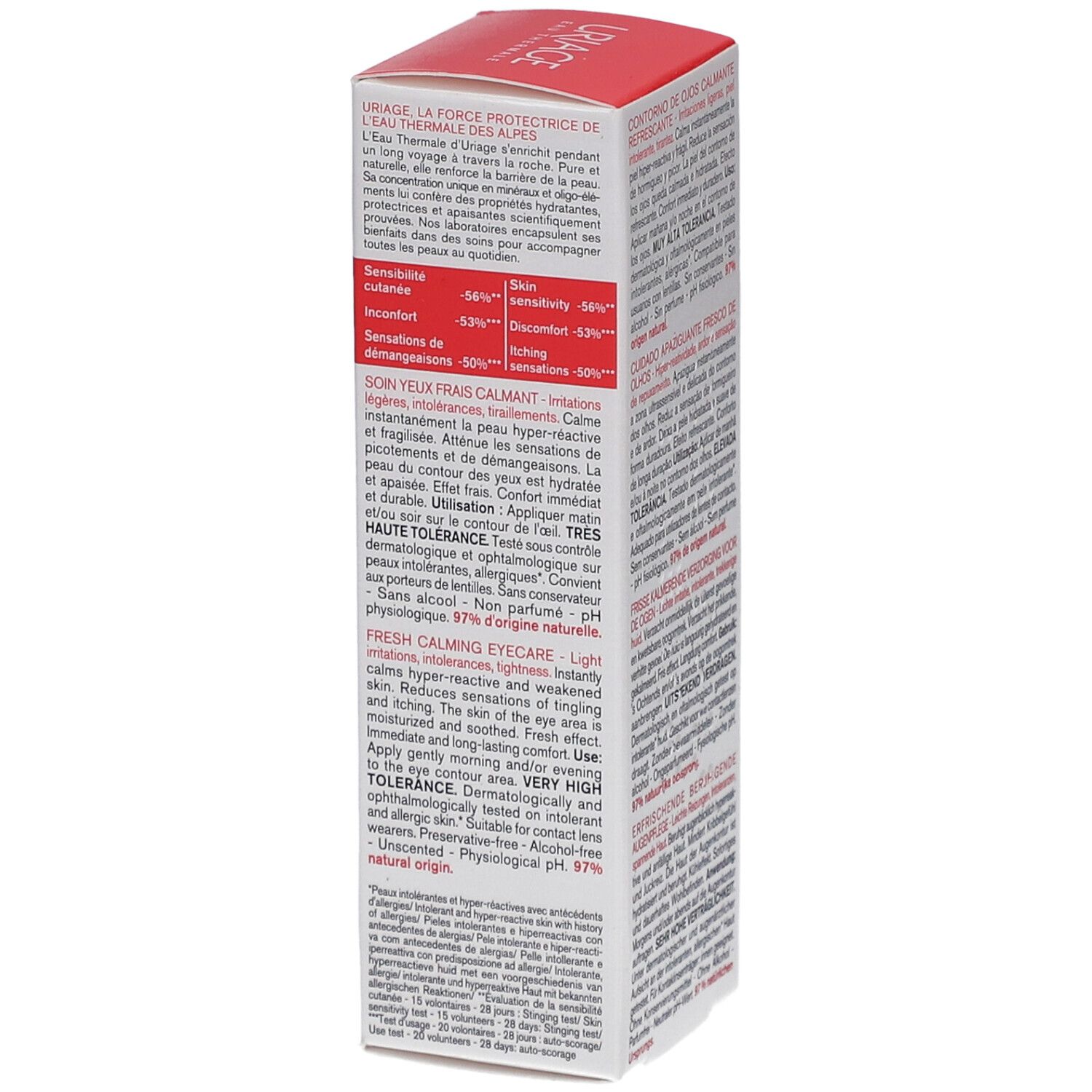 Uriage® Tolederm Control Beruhigende Augenpflege