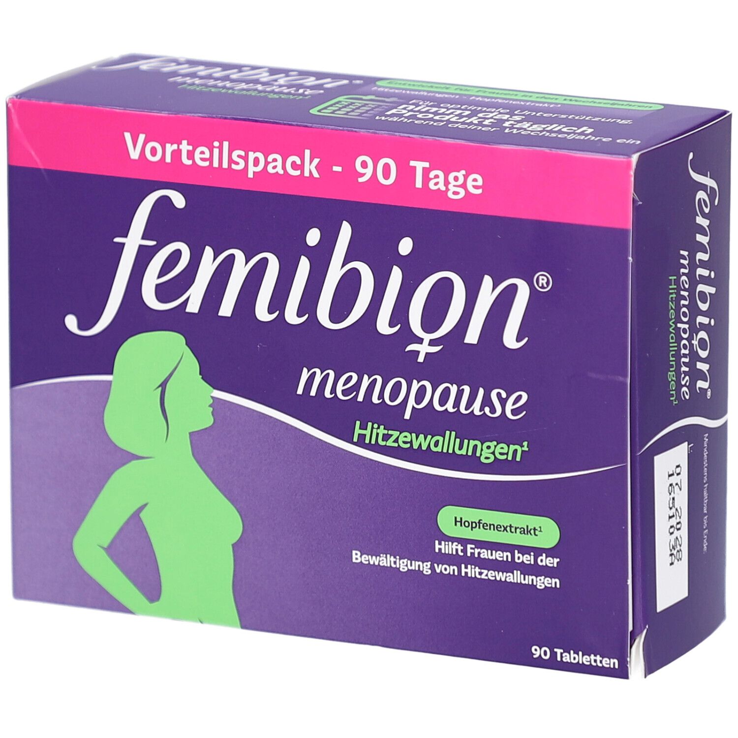 Femibion Menopause Hitzewallungen Tabletten 90 St