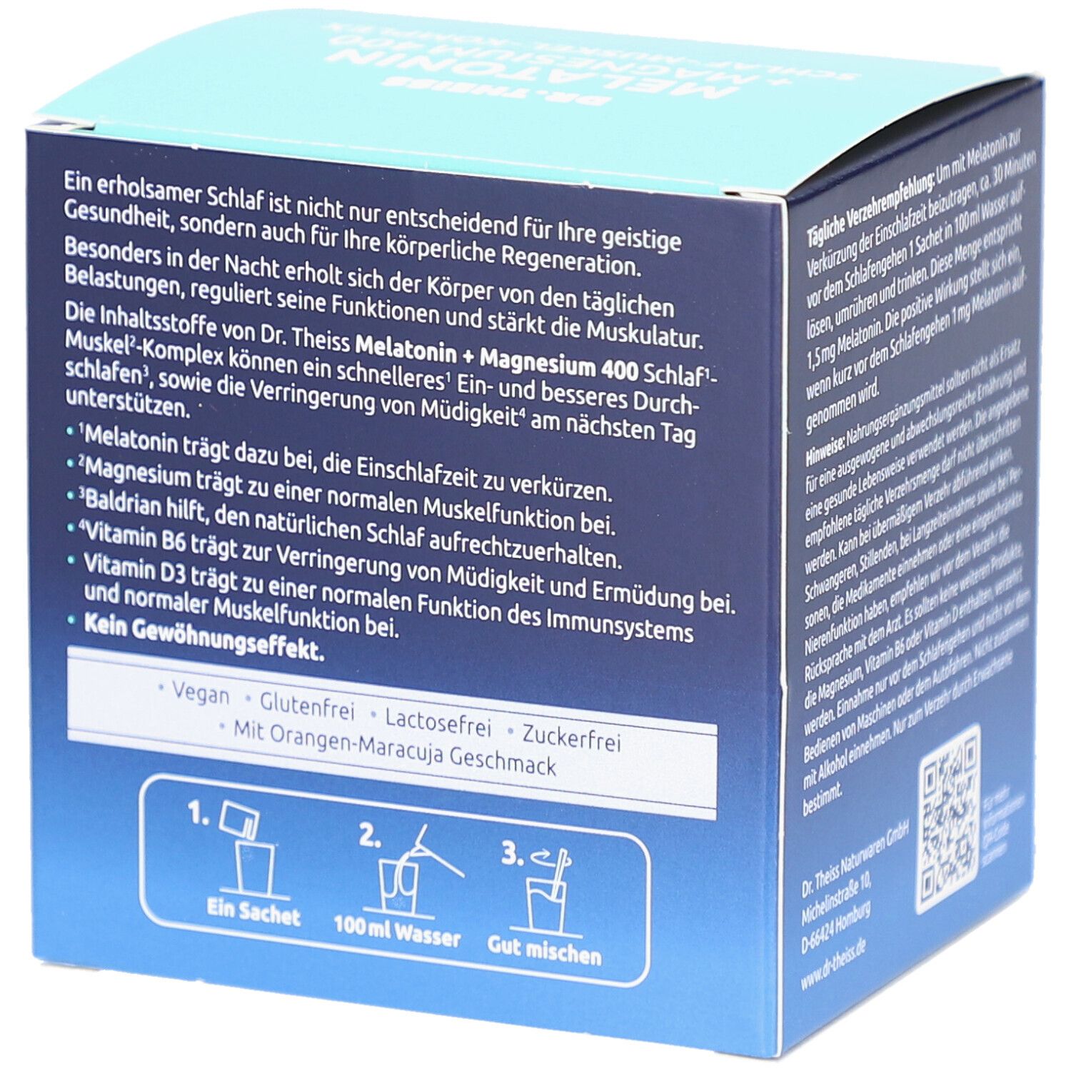 Dr. Theiss Melatonin + Magnesium 400 Schlaf-Muskel-Komplex
