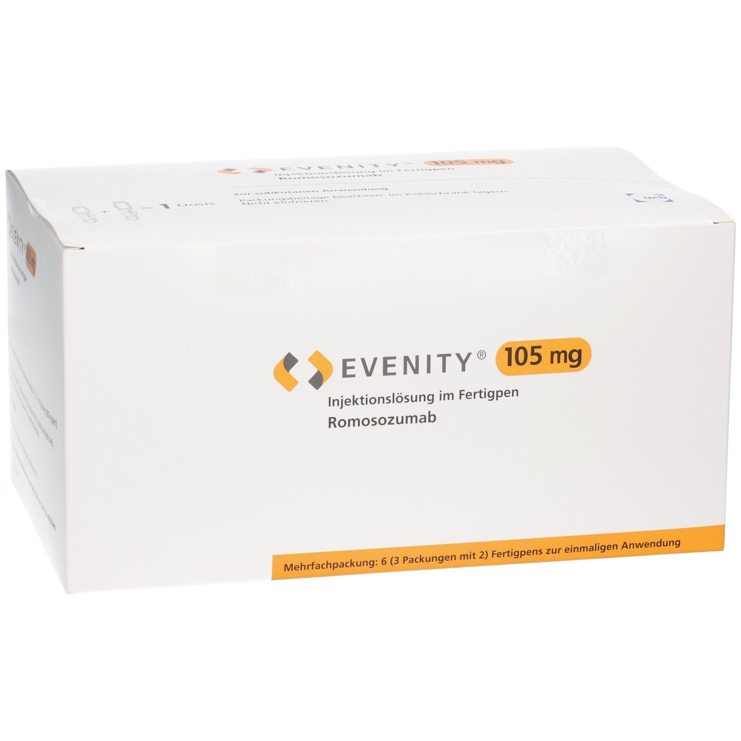 EVENITY 105 mg Injektionslösung im Fertigpen 3x2 St mit dem E-Rezept ...