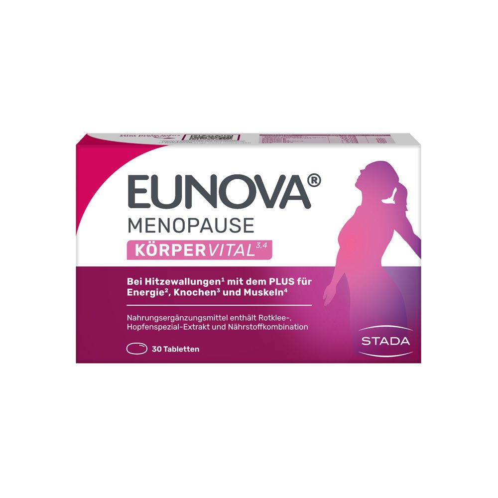 Eunova Menopause Körper Vital Tabletten 30 St