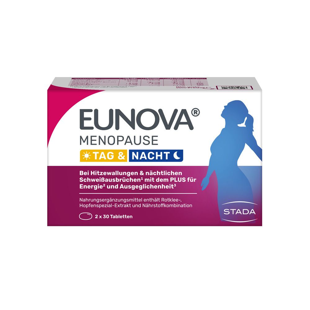 Eunova Menopause Tag & Nacht Tabletten 60 St