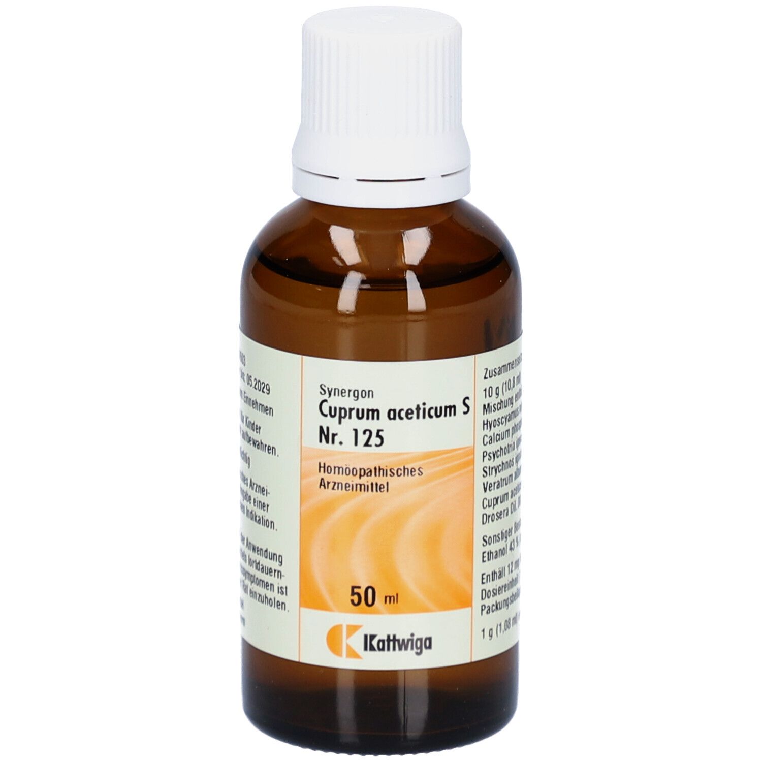 Synergon Komplex 125 Cuprum aceticum S Tropfen 50 ml