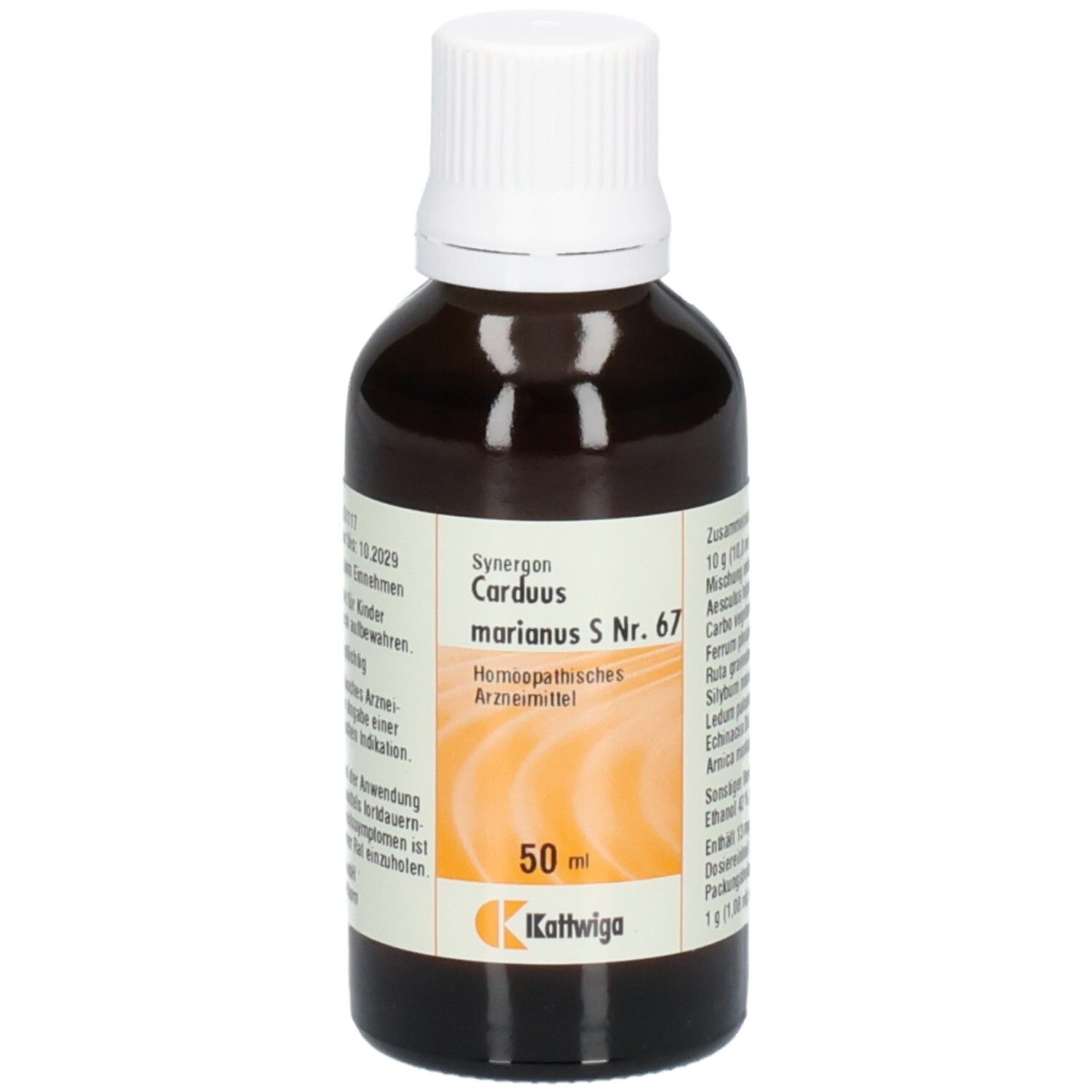 Synergon Komplex 67 Carduus marianus S Tropfen 50 ml
