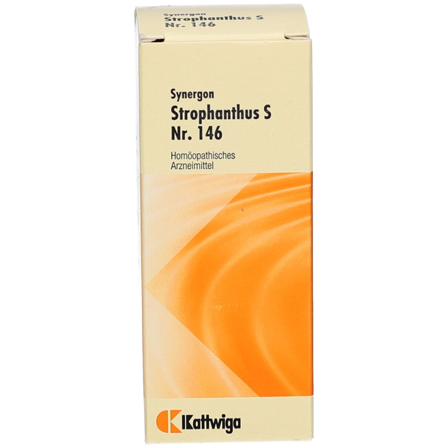 Verpackung mit Produktinformationen. Marke: Kattwiga.