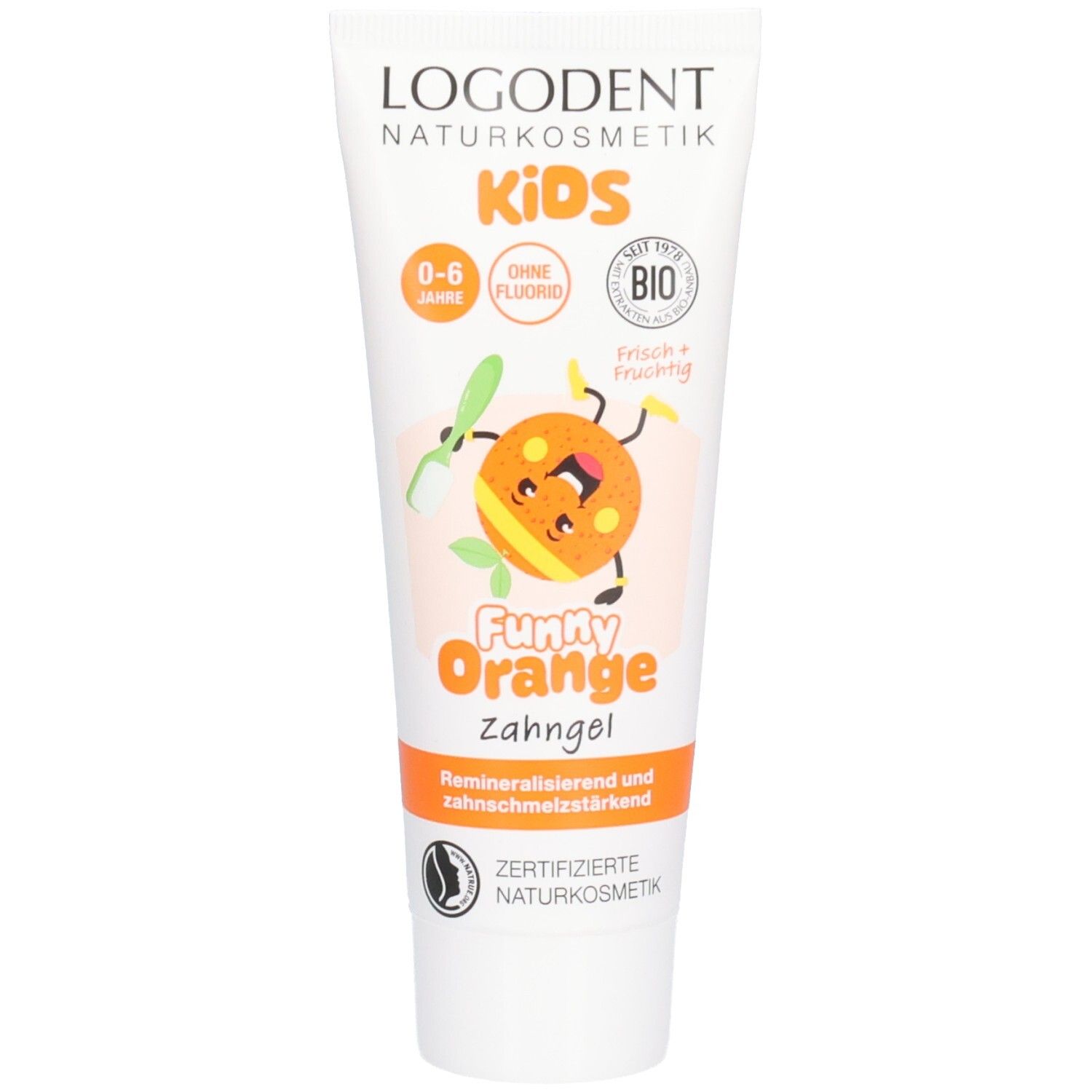 Kids Zahngel Funny Orange 75 ml