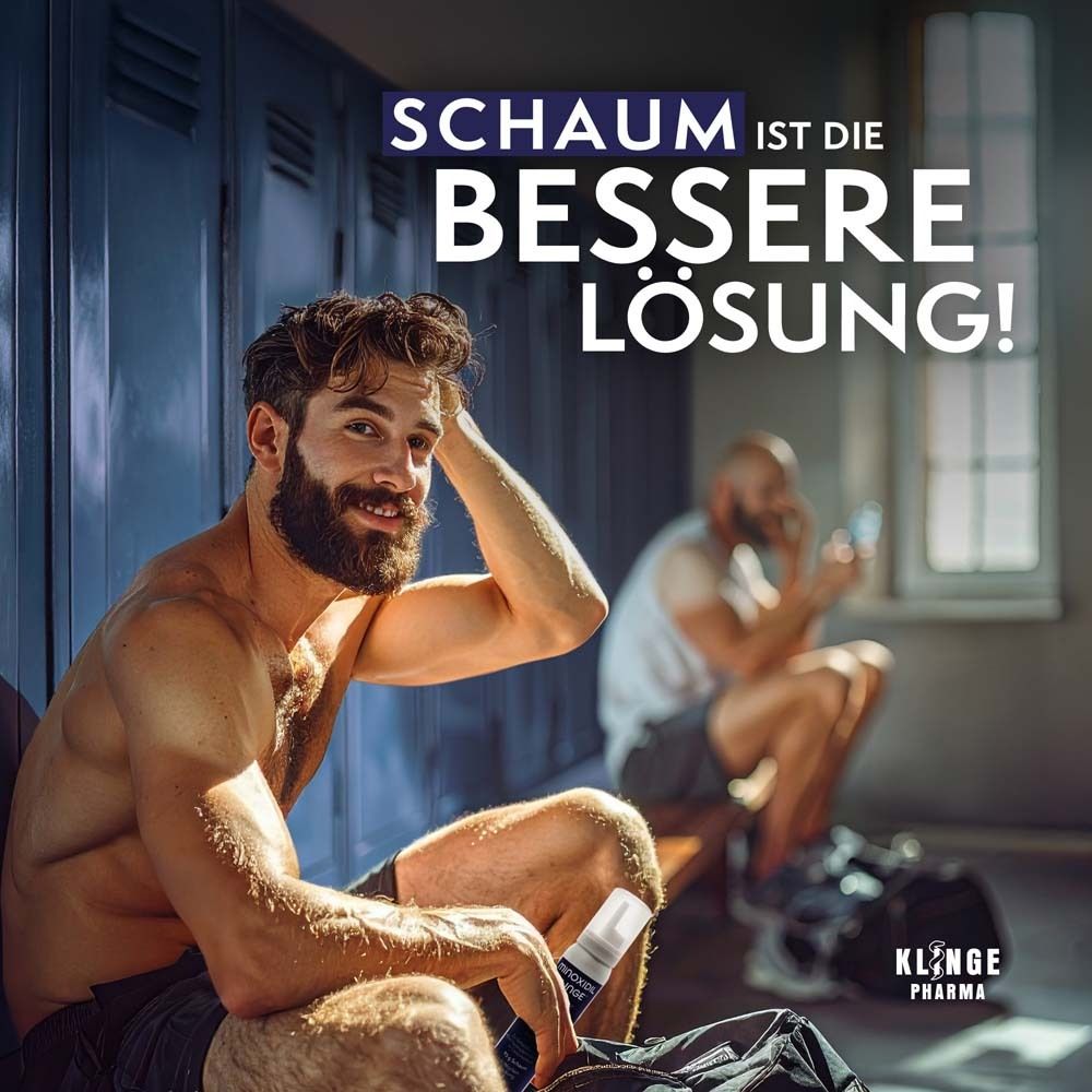 Minoxidil Klinge® Männer 50 mg/g Schaum - Zur Behandlung von erblich bedingtem Haarausfall bei Männern