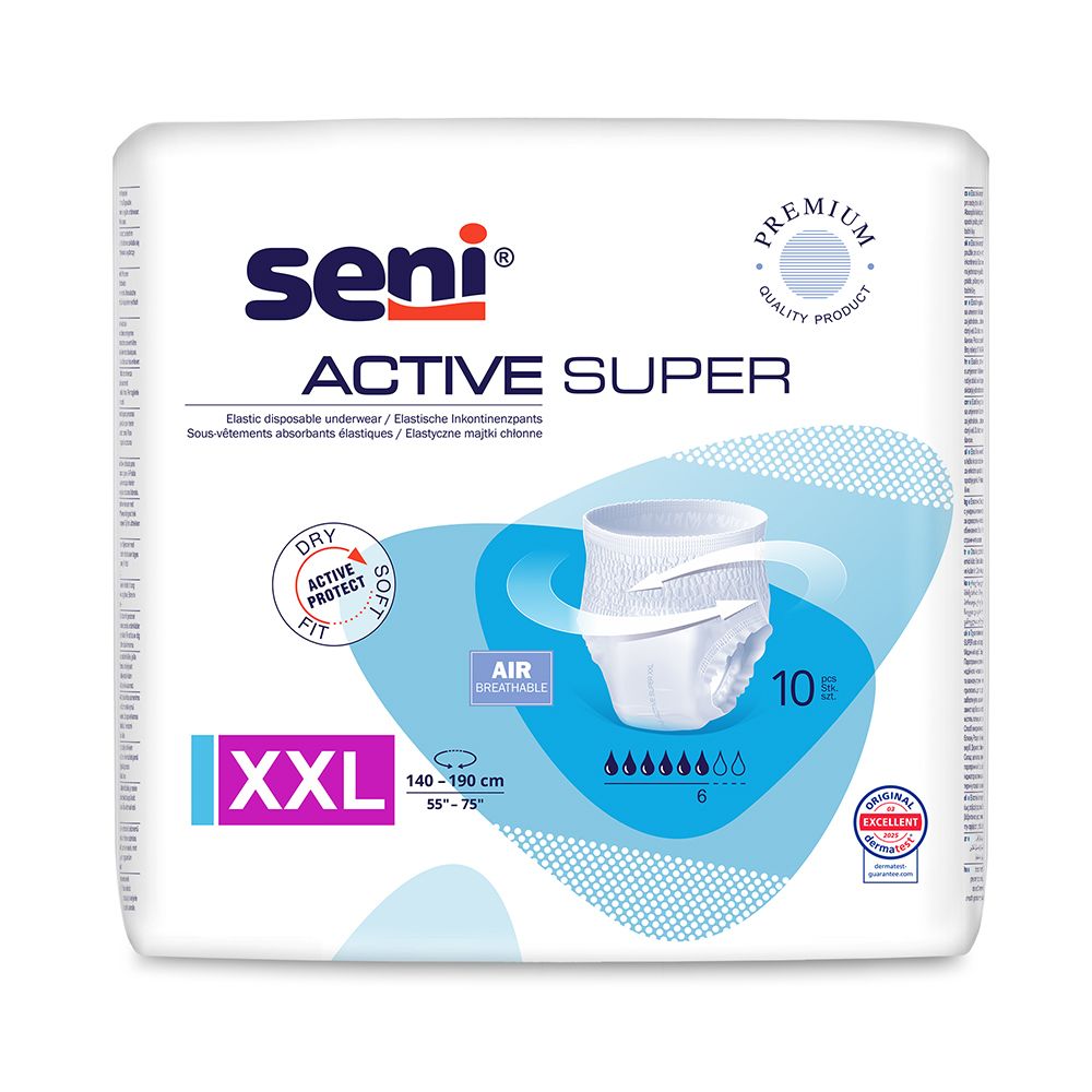 Seni Active Inkontinenzpants Super XXL 10 St