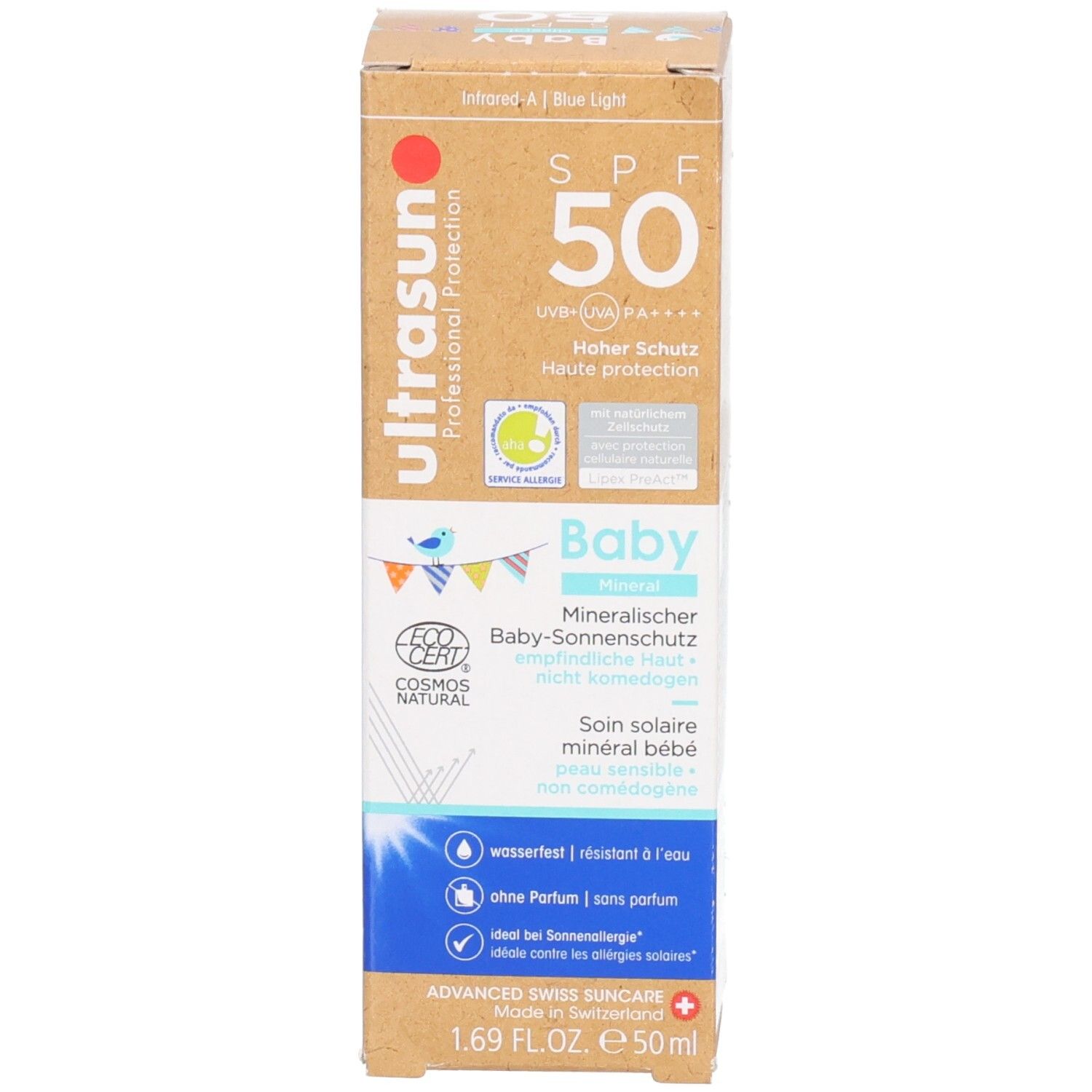 ULTRASUN Baby Mineral Gel SPF 50