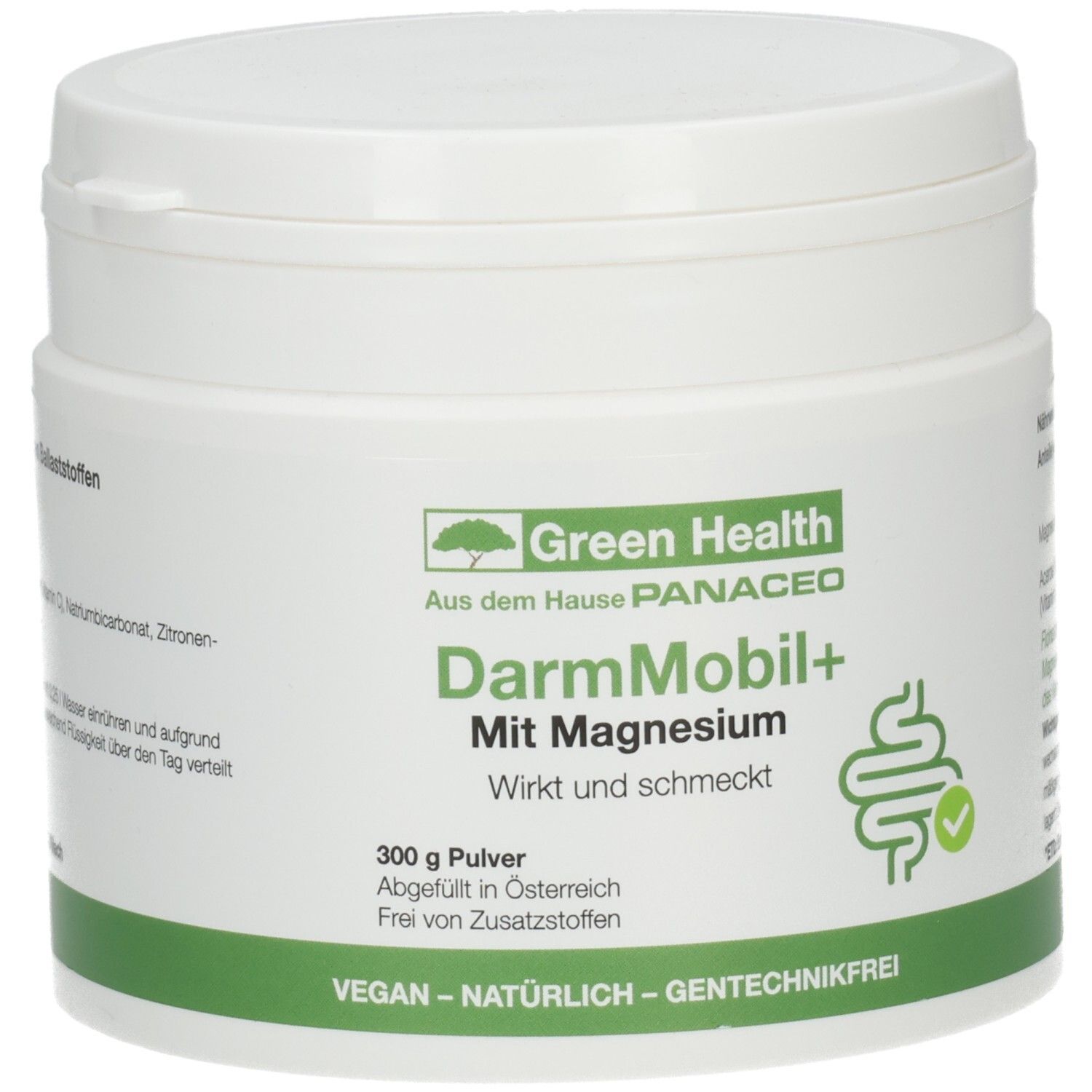 Panaceo Green Health DarmMobil+ mit Magnesium Plv. 300 g Pulver