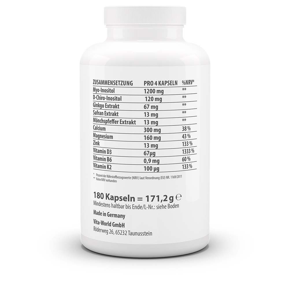 VitaWorld Inositol Komplex Myo + D-Chiro-Inositol