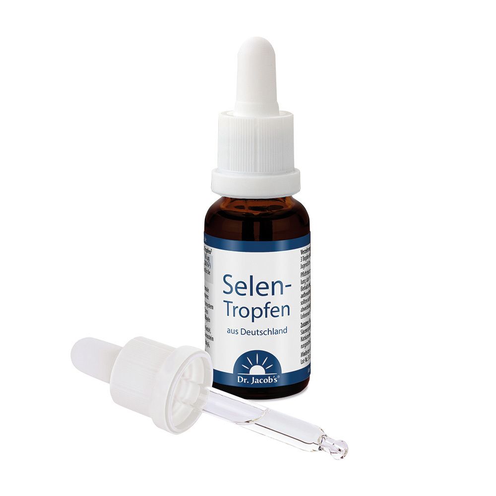 Dr. Jacob's Selen-Tropfen 55 mcg Natriumselenit 360 Tropfen vegan