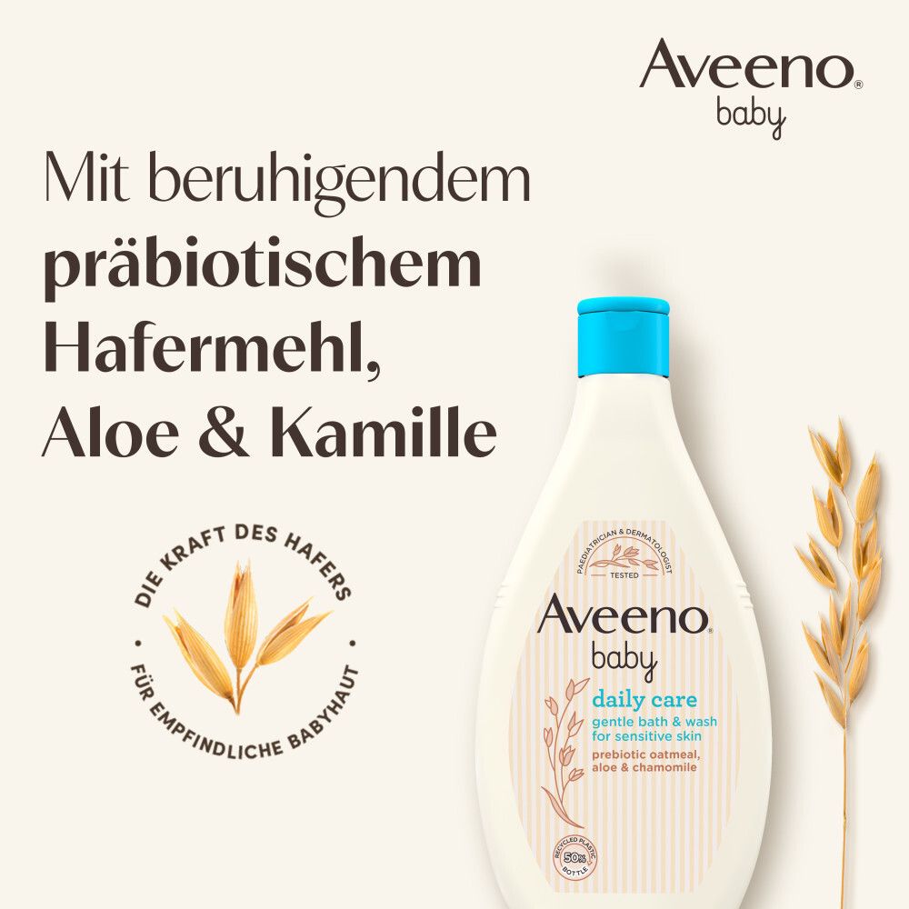 Aveeno® baby Daily Care Seifenfreies Bad & Waschgel - Jetzt 20% sparen mit Code "20aveeno"