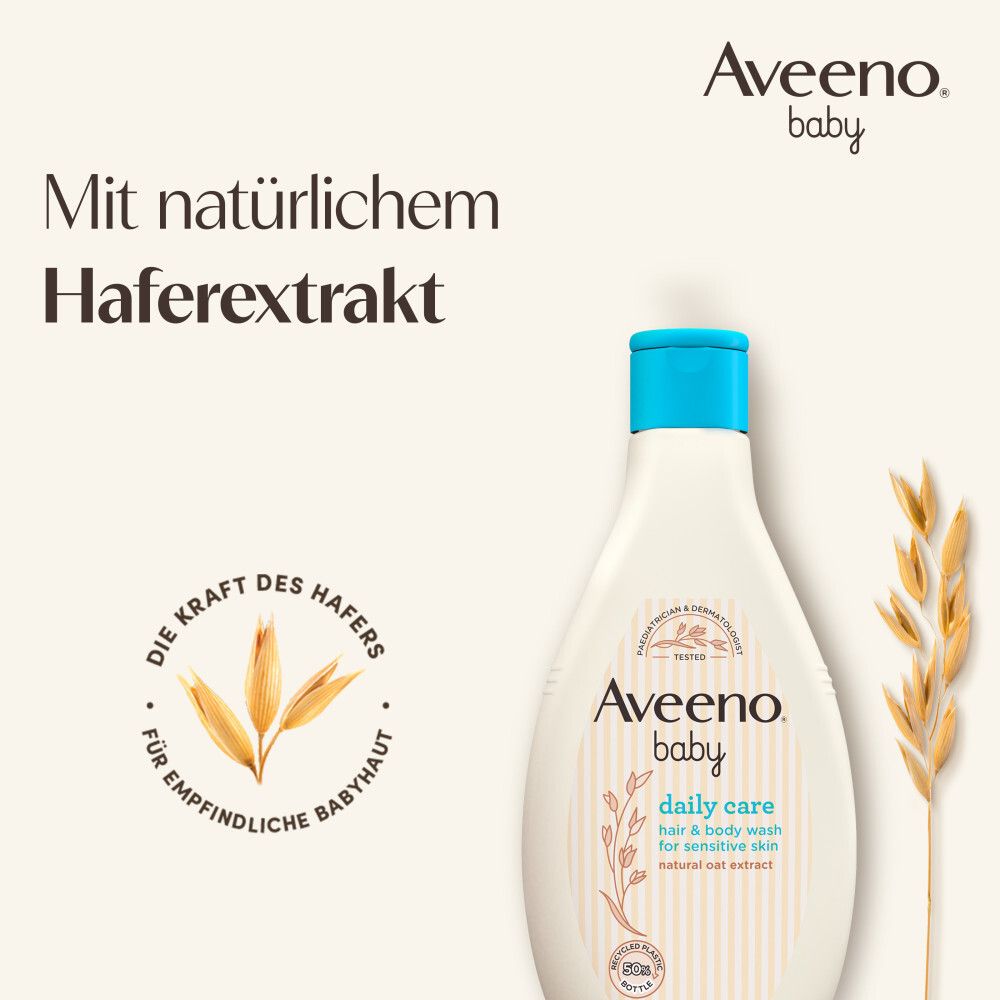 Aveeno® baby Daily Care Seifenfreies Duschgel & Shampoo - Jetzt 20% sparen mit Code "20aveeno"