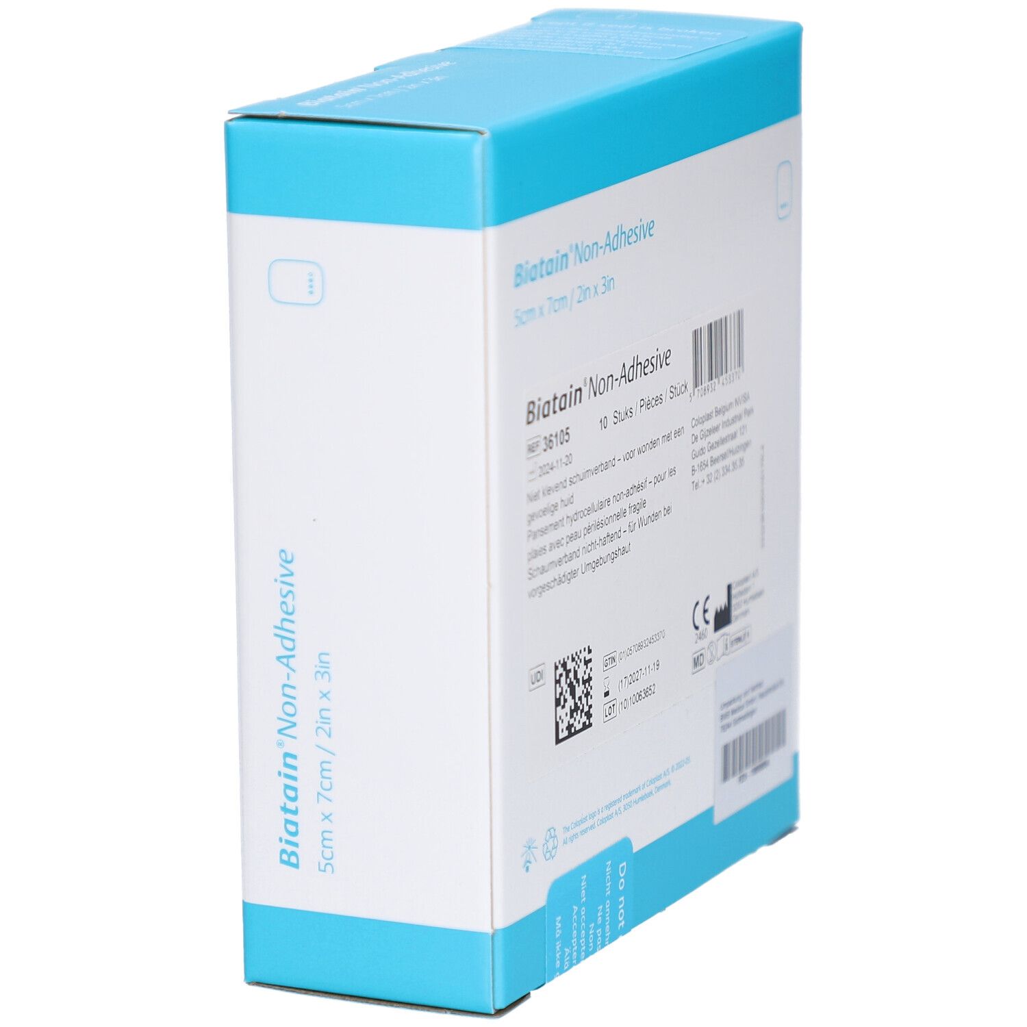 Biatain® Schaumverband nicht-haftend 5 cm x 7 cm