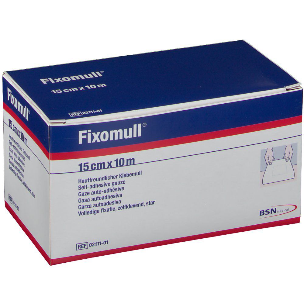 Fixomull Klebemull 15 cmx10 m 1 St Verband
