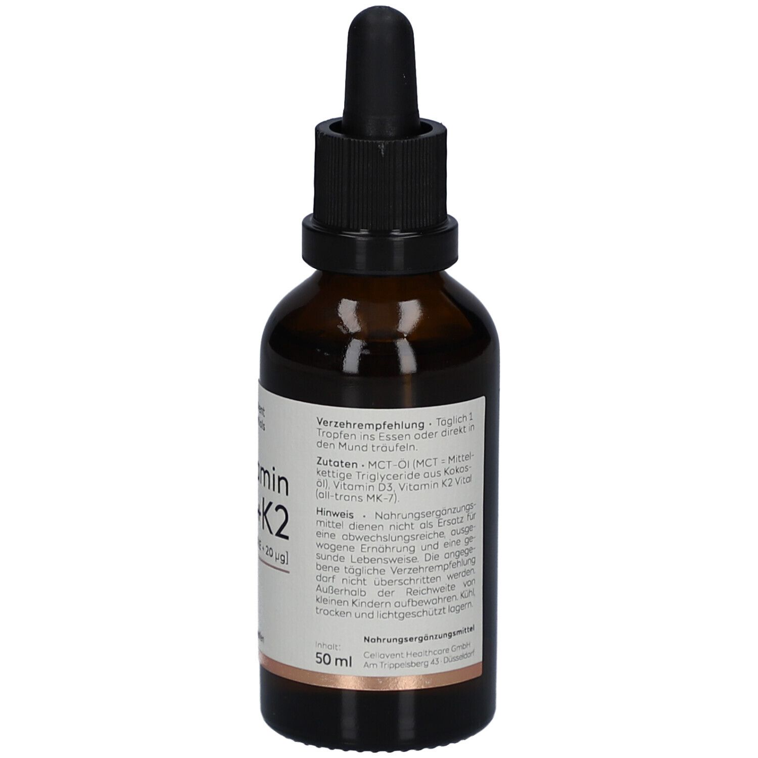 Vitamin D3 + K2 [1.000 IE + 20 μg]