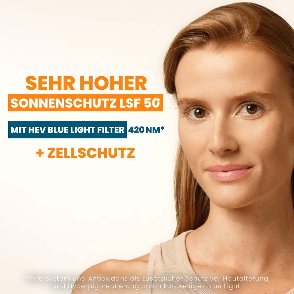 Avène Ultra Serum Glow Effekt LSF 50+ - Gesichtsserum gegen Pigmentflecken mit Sonnenschutz & HEV Blue Light Filter