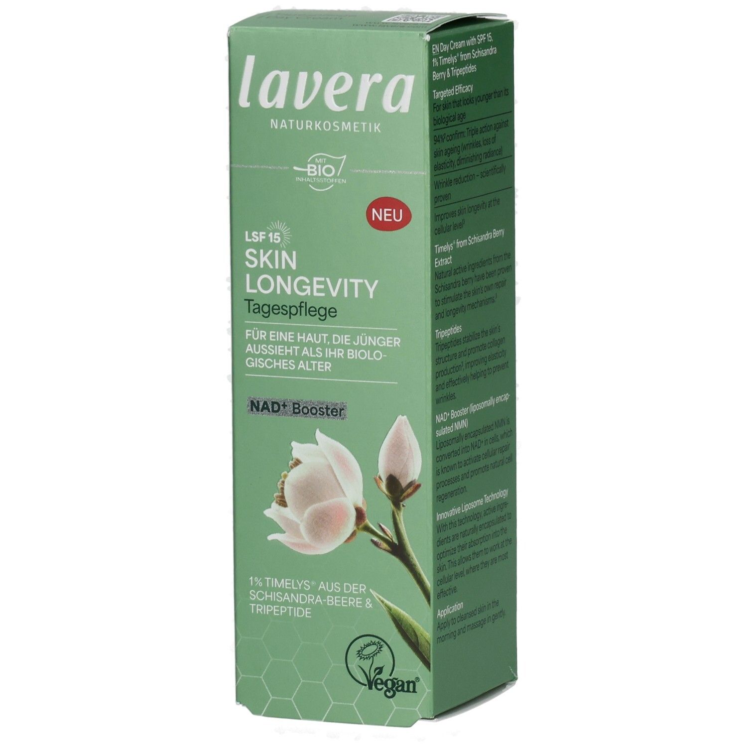 Lavera Skin Longevity Tagespflege Creme 50 ml