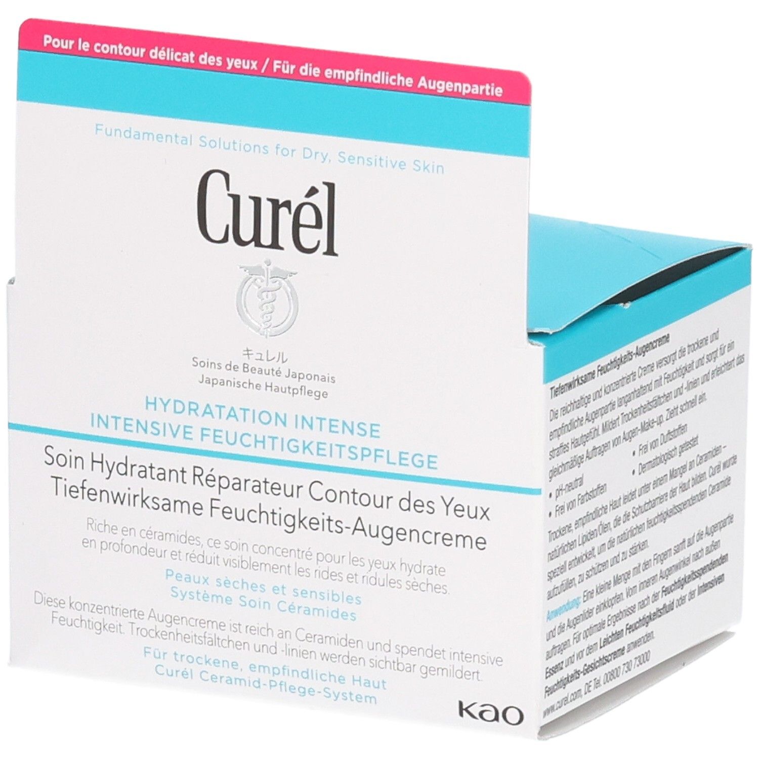 Curel tiefenwirksame Feuchtigkeits-Augencreme 25 g Augencreme