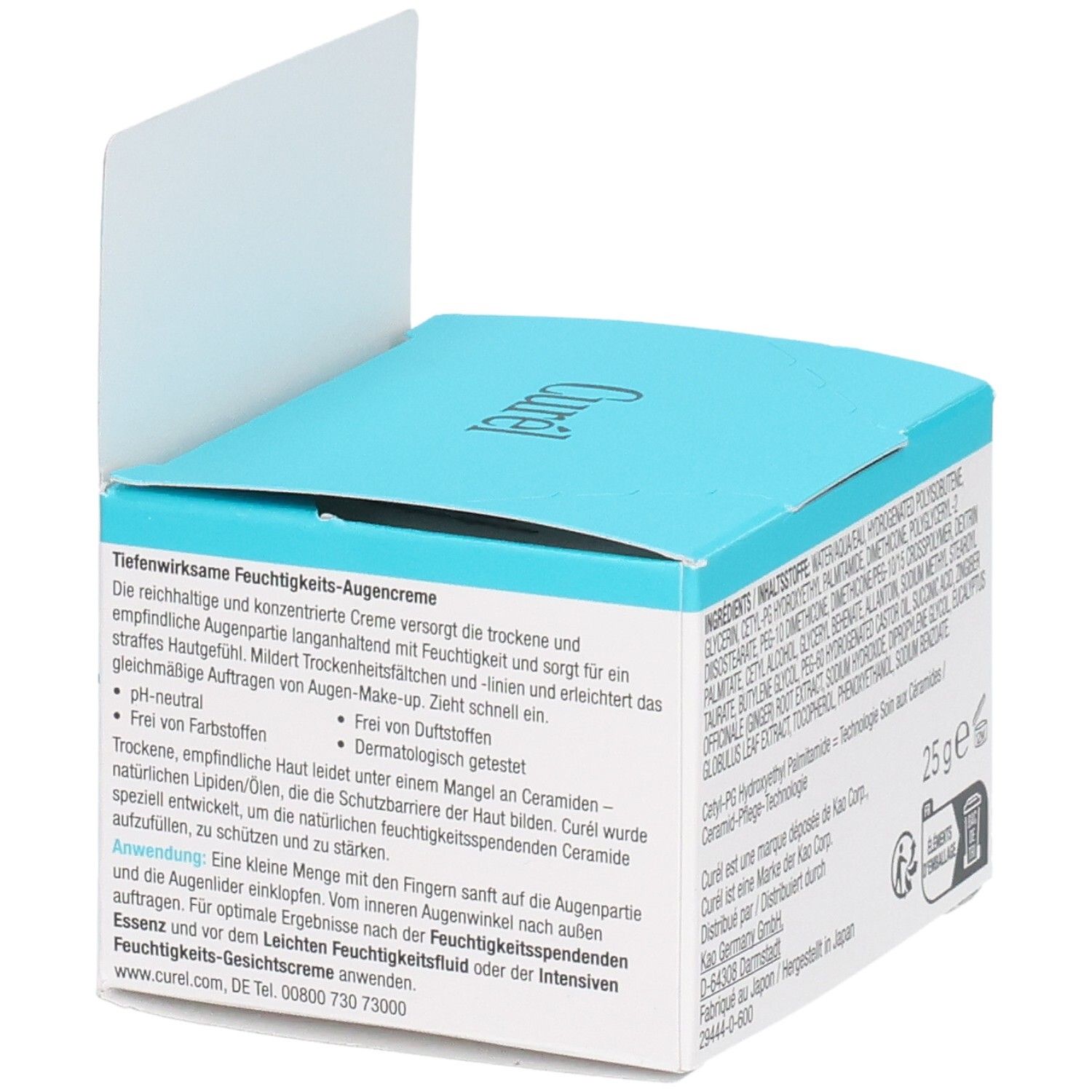 CUREL tiefenwirksame Feuchtigkeits-Augencreme