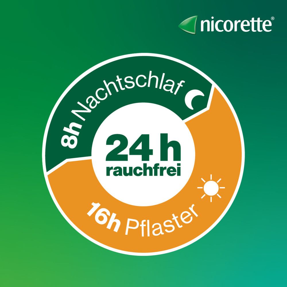 Nicorette Nikotinpflaster 15 mg zur Rauchentwöhnung