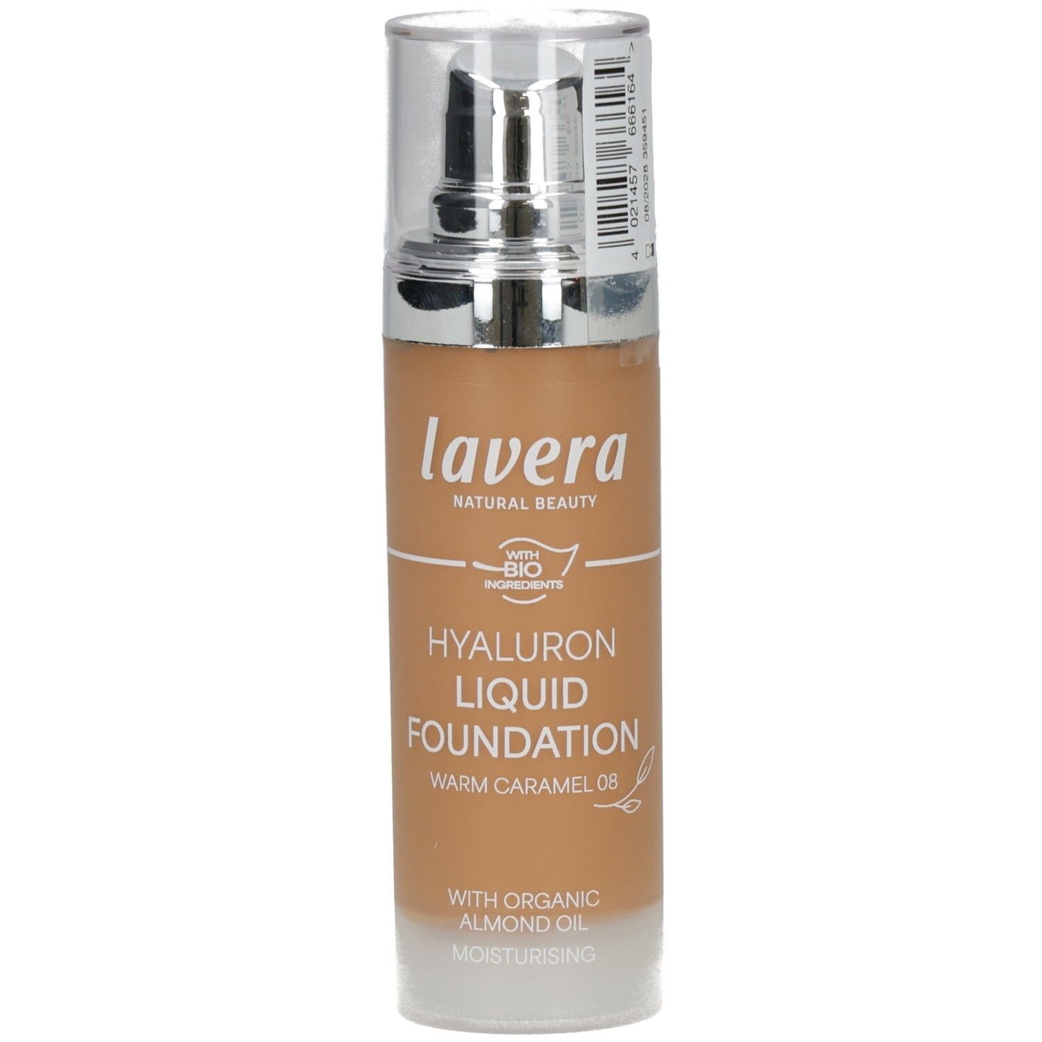 Lavera Hyaluron Liquid Foundation 08 caranel 30 ml Creme