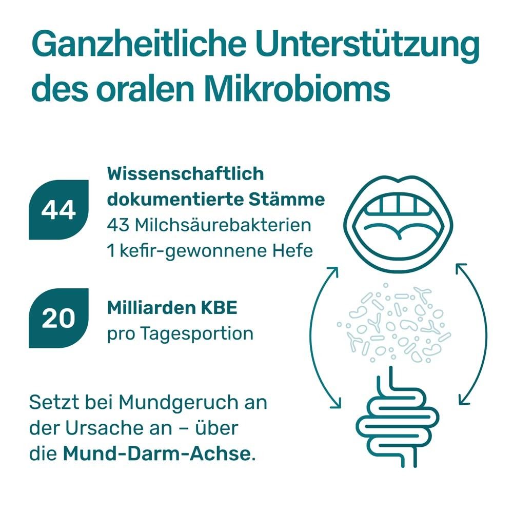 Nupure Probadent MAX N44 Pulver – Mit 44 Bakterien- und Hefekulturen, Xylit, Isomaltulose und Vitamin D3