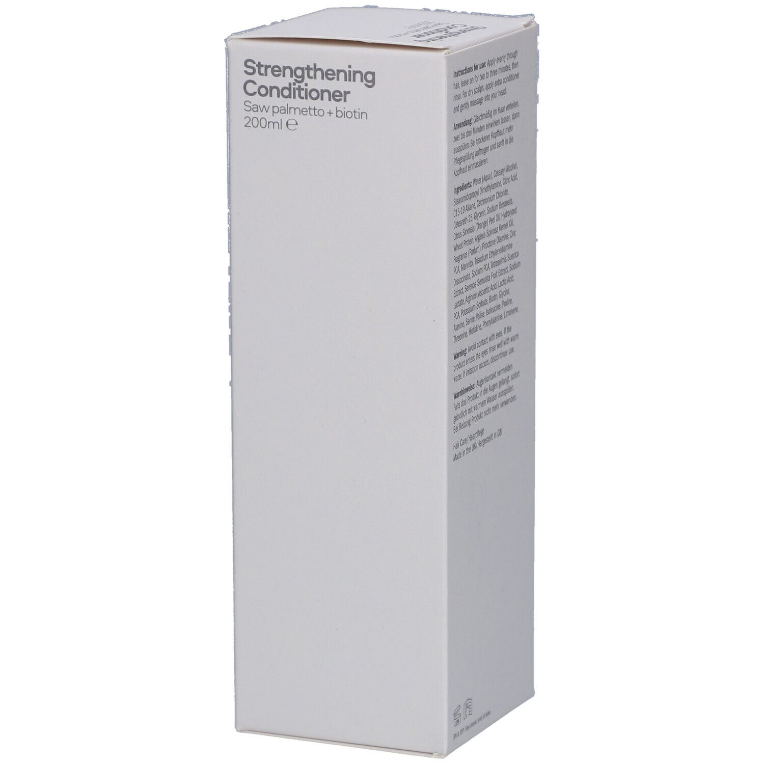 Sons DHT-Blocker Spülung  gegen Haarausfall mit Sägepalme, Anti-Schuppen & Parabenfrei, 200ml