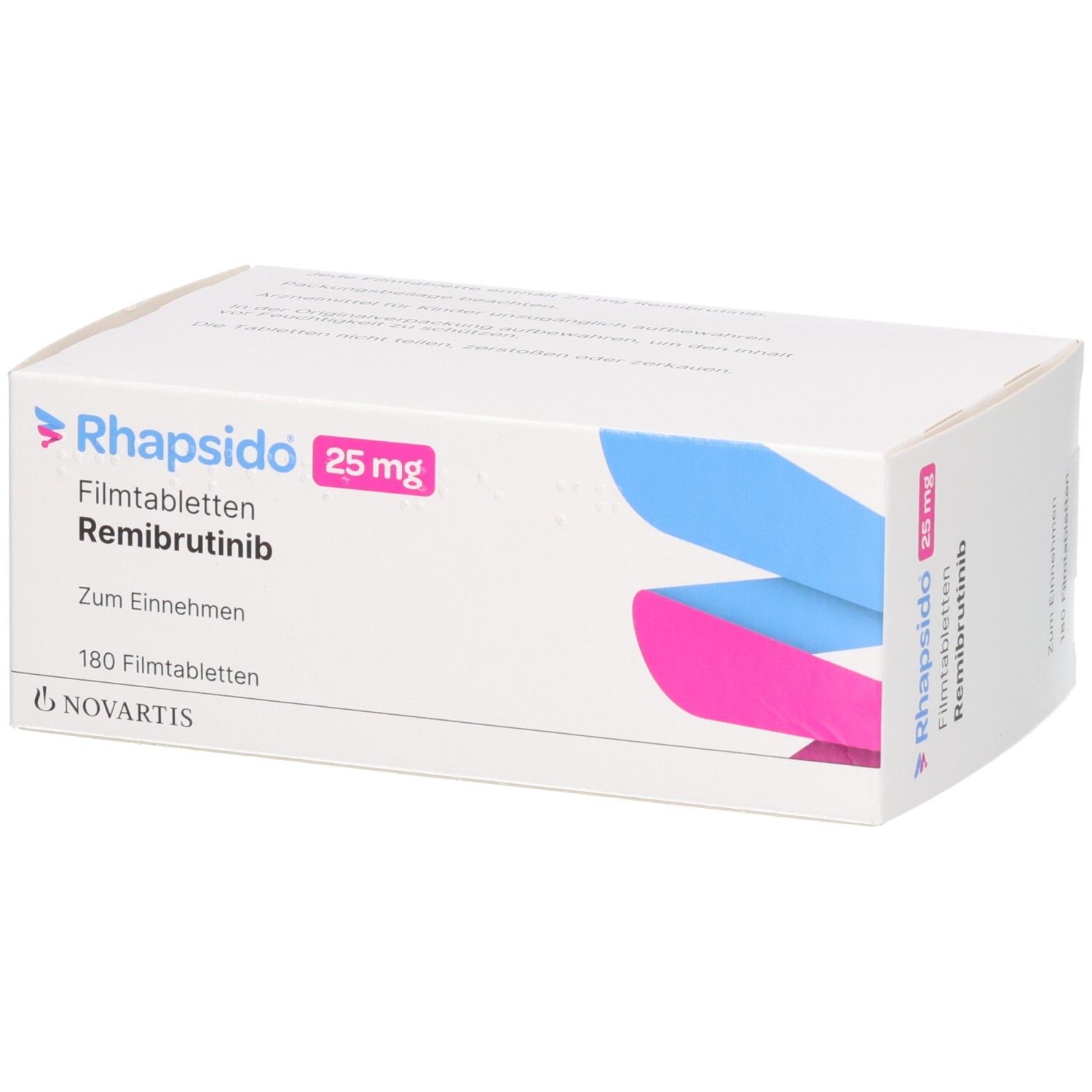 RHAPSIDO 25 mg Filmtabletten Remibrutinib, 180 Tabletten.