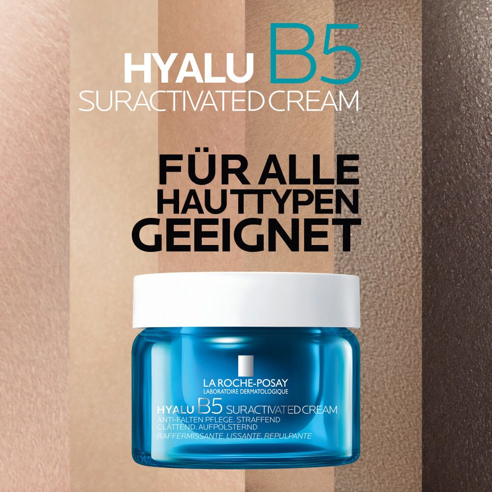 Symbole: Von Dermatologen empfohlen, für empfindliche Haut geeignet, ohne Alkohol, nicht komedogen. Produkt: La Roche-Posay.