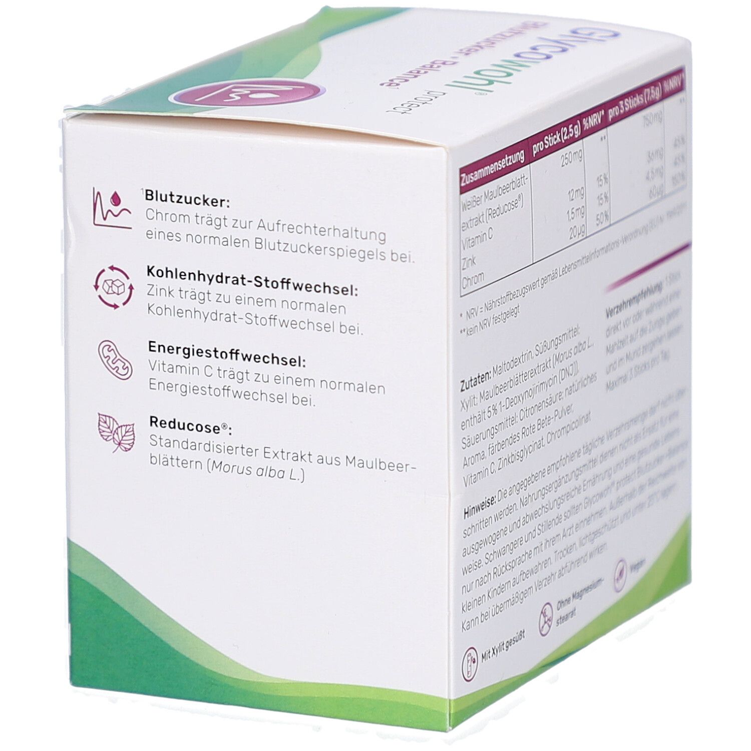 Glycowohl® protect Blutzucker Balance¹